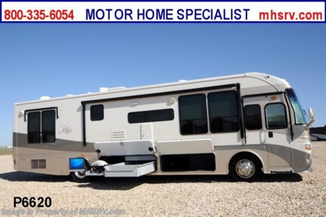 &lt;a href=&quot;http://www.mhsrv.com/other-rvs-for-sale/alfa-rv/&quot;&gt;&lt;img src=&quot;http://www.mhsrv.com/images/sold-alfa.jpg&quot; width=&quot;383&quot; height=&quot;141&quot; border=&quot;0&quot; /&gt;&lt;/a&gt; &lt;object width=&quot;400&quot; height=&quot;300&quot;&gt;&lt;param name=&quot;movie&quot; value=&quot;http://www.youtube.com/v/fBpsq4hH-Ws?version=3&amp;amp;hl=en_US&quot;&gt;&lt;/param&gt;&lt;param name=&quot;allowFullScreen&quot; value=&quot;true&quot;&gt;&lt;/param&gt;&lt;param name=&quot;allowscriptaccess&quot; value=&quot;always&quot;&gt;&lt;/param&gt;&lt;embed src=&quot;http://www.youtube.com/v/fBpsq4hH-Ws?version=3&amp;amp;hl=en_US&quot; type=&quot;application/x-shockwave-flash&quot; width=&quot;400&quot; height=&quot;300&quot; allowscriptaccess=&quot;always&quot; allowfullscreen=&quot;true&quot;&gt;&lt;/embed&gt;&lt;/object&gt;Used Alfa RV /TX 3/1/13/ 2007 Alfa See Ya (1007) with 2 slides and 28,532 miles. This RV is approximately 40 feet in length with a 330HP Mercedes diesel engine, Allison 6 speed automatic transmission, Freightliner raised rail chassis, 7.5KW diesel generator, power mirrors with heat, power patio awning, door and window awnings, slide-out room toppers, electric/gas water heater, pass-thru storage, full length slide out cargo tray with 2 drawers above, exterior grill, 10K lb. hitch, automatic hydraulic leveling system, back up camera, exterior entertainment system, Xantrax inverter, solid surface counters, washer/dryer stack and 4 TVs. For complete details visit Motor Home Specialist at MHSRV .com or 800-335-6054.