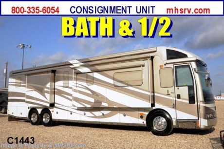 &lt;a href=&quot;http://www.mhsrv.com/american-coach-rv/&quot;&gt;&lt;img src=&quot;http://www.mhsrv.com/images/sold-americancoach.jpg&quot; width=&quot;383&quot; height=&quot;141&quot; border=&quot;0&quot; /&gt;&lt;/a&gt; **Consignment** Used American Coach RV /NM 1/3/13 - 2006 American Heritage (45K) with 4 slides and only 30,709 miles. This bath &amp; 1/2 RV is approximately 44 feet in length with a powerful 600HP Caterpillar diesel engine with side radiator, Allison 6 speed automatic transmission, Spartan raised rail chassis with IFS and tag axle, Eaton Vorad, tire monitoring system, 12.5KW Onan diesel generator with power slide, 2 power Girard patio awnings, power window and door awnings, 50 Amp power cord reel, Aqua Hot, pass-thru storage, full length slide-out cargo tray, 2 half length slide-out cargo trays, aluminum wheels, keyless entry, power water hose reel, 15K lb. hitch, automatic hydraulic and air leveling system, color 3 camera monitoring system, exterior entertainment system, Magnum inverter, ceramic tile floors, solid surface counters, safe, 3 ducted roof A/Cs and 3 LCD TVs. For complete details visit Motor Home Specialist at MHSRV .com or 800-335-6054.