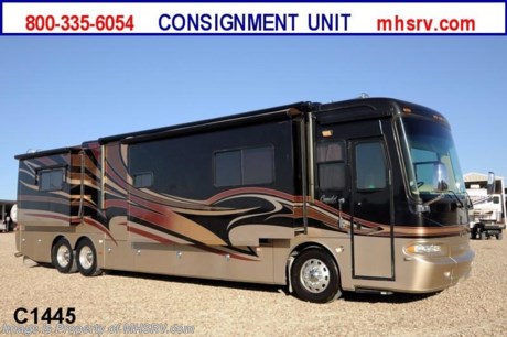 *PICKED UP*2/1/14*Consignment**Used Monaco RV for Sale- 2008  Monaco Camelot (42PDQ) with 4 slides and 59,606 miles. This RV is approximately 42 feet in length with a 400HP Cummins diesel engine with side radiator, Allison 6 speed automatic transmission, Roadmaster raised rail chassis with tag axle, Aladdin System, 10KW Onan generator with AGS on a slide, power patio and door awnings, window awnings, slide-out room toppers, Aqua Hot, 50Amp power cord reel, pass-thru storage, full length slide-out cargo tray, aluminum wheels, keyless entry, power water hose reel, Sani-Con drainage system, 10K lb. hitch, automatic air leveling system, color 3 camera monitoring system, Magnum inverter, ceramic tile floors, all hardwood cabinets, solid surface counters, dual pane windows, king size dual sleep number bed, 3 ducted roof A/Cs with heat pumps and 2 LCD TVs with CD/DVD players. For complete details visit Motor Home Specialist at MHSRV .com or 800-335-6054.