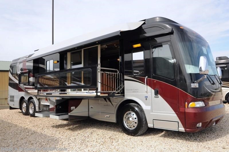 44 Veranda Rv 2009 Country Coach Veranda Bath & 1/2 W/4 Slides including a Veranda