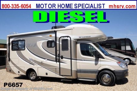 &lt;a href=&quot;http://www.mhsrv.com/fleetwood-rvs/&quot;&gt;&lt;img src=&quot;http://www.mhsrv.com/images/sold-fleetwood.jpg&quot; width=&quot;383&quot; height=&quot;141&quot; border=&quot;0&quot; /&gt;&lt;/a&gt; Used Fleetwood RV /IN 4/17/13/ - 2012 Fleetwood Tioga (24D) with slide and 23,792 miles. This RV is approximately 24 feet in length with a Mercedes diesel engine, 3.2KW diesel generator, power patio awning, power mirrors, power patio awning, power windows and locks, electric/gas water heater, tank heaters, exterior shower, 3.5 K lb. hitch, back up camera, dual pane windows, convection microwave with half-time oven, solid surface kitchen counters, ducted A/C system and 2 LCD TVs. For complete details visit Motor Home Specialist at MHSRV .com or 800-335-6054.