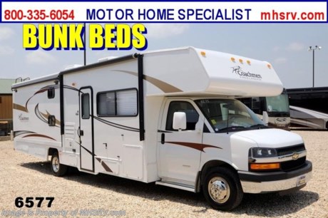 &lt;a href=&quot;http://www.mhsrv.com/coachmen-rv/&quot;&gt;&lt;img src=&quot;http://www.mhsrv.com/images/sold-coachmen.jpg&quot; width=&quot;383&quot; height=&quot;141&quot; border=&quot;0&quot; /&gt;&lt;/a&gt; $1,000 VISA Gift Card /TX 6/17/13/ + MHSRV Camper&#39;s Pkg. with purchase of this unit. Pkg. includes a 32 inch LCD TV with Built in DVD Player, a Sony Play Station 3 with Blu-Ray capability, a GPS Navigation System, (4) Collapsible Chairs, a Large Collapsible Table, a Rolling Igloo Cooler, an Electric Grill and a Complete Grillers Utensil Set. Offer ends June 29th, 2013. &lt;object width=&quot;400&quot; height=&quot;300&quot;&gt;&lt;param name=&quot;movie&quot; value=&quot;http://www.youtube.com/v/RqNmQzNdFZ8?version=3&amp;amp;hl=en_US&quot;&gt;&lt;/param&gt;&lt;param name=&quot;allowFullScreen&quot; value=&quot;true&quot;&gt;&lt;/param&gt;&lt;param name=&quot;allowscriptaccess&quot; value=&quot;always&quot;&gt;&lt;/param&gt;&lt;embed src=&quot;http://www.youtube.com/v/RqNmQzNdFZ8?version=3&amp;amp;hl=en_US&quot; type=&quot;application/x-shockwave-flash&quot; width=&quot;400&quot; height=&quot;300&quot; allowscriptaccess=&quot;always&quot; allowfullscreen=&quot;true&quot;&gt;&lt;/embed&gt;&lt;/object&gt; #1 Coachmen Class C Dealer in the World. MSRP $92,377. Sale Price at MHSRV .com - New 2014 Coachmen Freelander RV Model 32BH is approximately 32 feet 11 inches in length with bunkbeds: This Class C RV is powered by a 6.0L V-8 Chevrolet engine, 6 speed automatic transmission and option&#39;s include: an exterior entertainment center, stainless steel wheel inserts with valve stem extenders,  air assist suspension, entertainment package with large LCD TV &amp; TV/DVDs in bunks, child safety net &amp; ladder, spare tire, rear ladder, Travel Easy Roadside Assistance, heated tank pads and the beautiful Glazed Maple wood package. Additional equipment includes a 4KW Onan generator, 5K lb. hitch, power awning, back up camera with monitor, high glass fiberglass sidewalls, 80 inch long bed, slide-out room toppers, glass door shower, roller bearing drawer glides and much more. Call MOTOR HOME SPECIALIST at 800-335-6054 or Visit MHSRV .com for Additional details &amp; Product Video. At Motor Home Specialist we DO NOT charge any prep or orientation fees like you will find at other dealerships. All sale prices include a 200 point inspection, interior &amp; exterior wash &amp; detail of vehicle, a thorough coach orientation with an MHS technician, an RV Starter&#39;s kit, a nights stay in our delivery park featuring landscaped and covered pads with full hook-ups and much more! Read From Thousands of Testimonials at MHSRV .com and See What They Had to Say About Their Experience at Motor Home Specialist. WHY PAY MORE?...... WHY SETTLE FOR LESS?