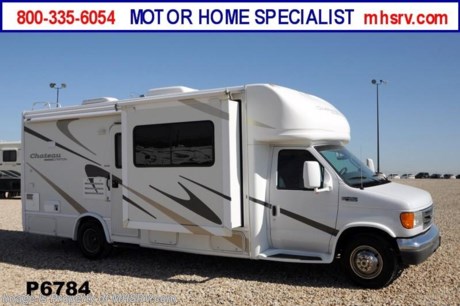 &lt;a href=&quot;http://www.mhsrv.com/thor-motor-coach/&quot;&gt;&lt;img src=&quot;http://www.mhsrv.com/images/sold-thor.jpg&quot; width=&quot;383&quot; height=&quot;141&quot; border=&quot;0&quot; /&gt;&lt;/a&gt;

Used Thor Motor Coach RV for Sale - /OK 5/20/13/ 2005 Thor Chateau Citation (24BB) with 2 slides and 21,005 miles. This RV is approximately 26 feet in length with a 6.8L Ford engine, 5 speed Ford transmission, Ford 450 chassis, power mirrors with heat, power mirrors and locks, 4KW Onan gas generator, patio awning, slide-out room toppers, 2 tank heaters, 5K lb. hitch, back up camera, all in 1 bath, ducted roof A/C, TV with CD/DVD player and surround sound system. For complete details visit Motor Home Specialist at MHSRV .com or 800-335-6054.