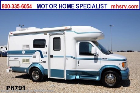 &lt;a href=&quot;http://www.mhsrv.com/coachmen-rv/&quot;&gt;&lt;img src=&quot;http://www.mhsrv.com/images/sold-coachmen.jpg&quot; width=&quot;383&quot; height=&quot;141&quot; border=&quot;0&quot; /&gt;&lt;/a&gt; Used Coachmen RV /TX 4/3/13/ - 1999 Coachmen Starflyte (M080) is approximately 21 feet in length with 79,350 miles. This RV features a 6.8L Ford V10 engine, Ford chassis, Ford transmission, cruise control, tilt steering wheel, in-dash CD player, GPS, power windows and locks, dual safety airbags, 2.8 KW Onan gas generator, patio awning, water heater, wheel simulators, exterior shower, soft touch ceilings, sofa with Jack Knife sleeper, booth converts to sleeper, day/night shades, microwave, 2 burner range, sink covers, refrigerator, all in 1 bath, ducted A/C system, TV and much more. For complete details visit Motor Home Specialist at MHSRV .com or 800-335-6054.