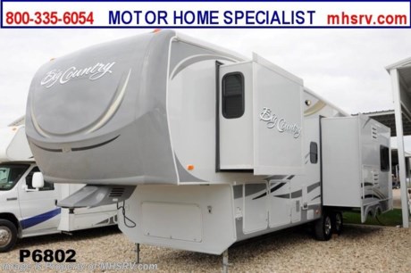 &lt;a href=&quot;http://www.mhsrv.com/5th-wheels/&quot;&gt;&lt;img src=&quot;http://www.mhsrv.com/images/sold-5thwheel.jpg&quot; width=&quot;383&quot; height=&quot;141&quot; border=&quot;0&quot; /&gt;&lt;/a&gt; Used Heartland RV /AR 6/17/13/ 2011 Heartland Big Country (3250TS) is approximately 34 feet in length with 3 slides, power patio awning, electric/gas water heater, 50 Amp service, pass-thru storage, aluminum wheels, black tank rinsing system, exterior shower, roof ladder, exterior speakers, sofa with queen hide-a-bed, free standing table that extends, 4 dinette chairs, 2 Lazy Boy style recliners, solid surface counters, blinds, ceiling fan, microwave, 3 burner range with gas oven, sink covers, all in 1 bath, glass door shower with seat, queen bed, 2 ducted roof A/Cs and 2 LCD TVs. For complete details visit Motor Home Specialist at MHSRV .com or 800-335-6054.