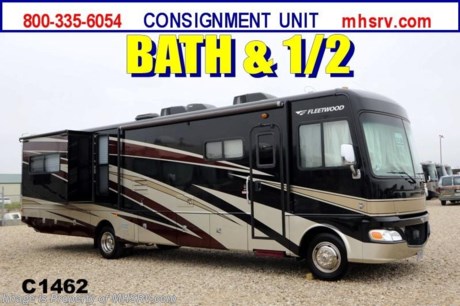 &lt;a href=&quot;http://www.mhsrv.com/fleetwood-rvs/&quot;&gt;&lt;img src=&quot;http://www.mhsrv.com/images/sold-fleetwood.jpg&quot; width=&quot;383&quot; height=&quot;141&quot; border=&quot;0&quot; /&gt;&lt;/a&gt; **Consignment**Used Fleetwood RV /TX 5/6/13/ - 2010 Fleetwood Fiesta (36T) with 3 slides and only 6,954 miles! This bath &amp; 1/2 RV is approximately 37 feet in length with a Ford V10 engine, 5 speed Ford transmission, Ford chassis, 5.5KW Onan gas generator, patio awning, pass-thru storage with side swing baggage doors, 5K lb. hitch, automatic hydraulic leveling system, color 3 camera monitoring system, dual pane windows, solid surface kitchen counter, king bed, 2 ducted roof A/Cs and 2 LCD TVs. For complete details visit Motor Home Specialist at MHSRV .com or 800-335-6054.