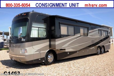&lt;a href=&quot;http://www.mhsrv.com/monaco-rv/&quot;&gt;&lt;img src=&quot;http://www.mhsrv.com/images/sold-monaco.jpg&quot; width=&quot;383&quot; height=&quot;141&quot; border=&quot;0&quot; /&gt;&lt;/a&gt; **Consignment** 2007 Monaco Dynasty (Palace 3) with 3 Slides and 47,674 miles. / CA 7/29/13/ This RV is approximately 400HP Cummins diesel engine with side radiator, Allison 6 speed transmission, Roadmaster chassis with tag axle, Aladdin System, 2 setting driver memory seat, 10KW Onan diesel generator with AGS on power slide, power patio and door awnings, window awnings, slide-out room toppers, Aqua Hot, 50 Amp power cord reel, pass-thru storage with side swing baggage doors, full length slide-out cargo trays, aluminum wheels, keyless entry, power water hose reel, solar panel, 10K lb. hitch, automatic air leveling system, 4 camera monitoring system, Magnum inverter, ceramic tile floors, all hardwood cabinets, convection microwave, solid surface counters, washer/dryer stack, safe in closet, king size dual sleep number bed, 3 ducted roof A/Cs with heat pumps and 2 LCD TVs with CD/DVD players. For complete details visit Motor Home Specialist at MHSRV .com or 800-335-6054.