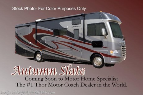 &lt;a href=&quot;http://www.mhsrv.com/thor-motor-coach/&quot;&gt;&lt;img src=&quot;http://www.mhsrv.com/images/sold-thor.jpg&quot; width=&quot;383&quot; height=&quot;141&quot; border=&quot;0&quot; /&gt;&lt;/a&gt;

&lt;object width=&quot;400&quot; height=&quot;300&quot;&gt;&lt;param name=&quot;movie&quot; value=&quot;http://www.youtube.com/v/IK6i7SriLik?version=3&amp;amp;hl=en_US&quot;&gt;&lt;/param&gt;&lt;param name=&quot;allowFullScreen&quot; value=&quot;true&quot;&gt;&lt;/param&gt;&lt;param name=&quot;allowscriptaccess&quot; value=&quot;always&quot;&gt;&lt;/param&gt;&lt;embed src=&quot;http://www.youtube.com/v/IK6i7SriLik?version=3&amp;amp;hl=en_US&quot; type=&quot;application/x-shockwave-flash&quot; width=&quot;400&quot; height=&quot;300&quot; allowscriptaccess=&quot;always&quot; allowfullscreen=&quot;true&quot;&gt;&lt;/embed&gt;&lt;/object&gt;MSRP $110,382. / IL 7/29/13/ New 2014 Thor Motor Coach A.C.E. Model 27.1 features a huge slide-out room and king sized bed. The A.C.E. is the class A &amp; C Evolution. It Combines many of the most popular features of a class A motor home and a class C motor home to make something truly unique to the RV industry. This unit measures approximately 28 feet 7 inches in length. Optional equipment includes beautiful Autumn Slate full body paint, exterior 32&quot; TV, heated power side mirrors with integrated side view cameras, LCD TV &amp; DVD player in master bedroom, upgraded 15.0 BTU ducted roof A/C unit, automatic leveling jacks with touch pad controls, second auxiliary battery and a power vent in bathroom. The A.C.E. also features a LCD TV, drop down overhead bunk, a mud-room, a Ford Triton V-10 engine, roof ladder and much more. FOR ADDITIONAL INFORMATION, VIDEO, MSRP, BROCHURE, PHOTOS &amp; MORE PLEASE CALL 800-335-6054 or VISIT MHSRV .com At Motor Home Specialist we DO NOT charge any prep or orientation fees like you will find at other dealerships. All sale prices include a 200 point inspection, interior &amp; exterior wash &amp; detail of vehicle, a thorough coach orientation with an MHS technician, an RV Starter&#39;s kit, a nights stay in our delivery park featuring landscaped and covered pads with full hook-ups and much more! Read From Thousands of Testimonials at MHSRV .com and See What They Had to Say About Their Experience at Motor Home Specialist. WHY PAY MORE?...... WHY SETTLE FOR LESS?