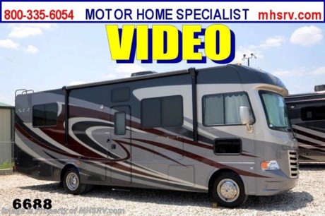 &lt;a href=&quot;http://www.mhsrv.com/thor-motor-coach/&quot;&gt;&lt;img src=&quot;http://www.mhsrv.com/images/sold-thor.jpg&quot; width=&quot;383&quot; height=&quot;141&quot; border=&quot;0&quot; /&gt;&lt;/a&gt; Purchase any time before the World&#39;s RV Show ends Sept. 14th, 2013 and MHSRV will Donate $1,000 to the Intrepid Fallen Heroes Fund with purchase of this unit. / TX 8/13/13/ Complete details at MHSRV .com or 800-335-6054. &lt;object width=&quot;400&quot; height=&quot;300&quot;&gt;&lt;param name=&quot;movie&quot; value=&quot;http://www.youtube.com/v/IK6i7SriLik?version=3&amp;amp;hl=en_US&quot;&gt;&lt;/param&gt;&lt;param name=&quot;allowFullScreen&quot; value=&quot;true&quot;&gt;&lt;/param&gt;&lt;param name=&quot;allowscriptaccess&quot; value=&quot;always&quot;&gt;&lt;/param&gt;&lt;embed src=&quot;http://www.youtube.com/v/IK6i7SriLik?version=3&amp;amp;hl=en_US&quot; type=&quot;application/x-shockwave-flash&quot; width=&quot;400&quot; height=&quot;300&quot; allowscriptaccess=&quot;always&quot; allowfullscreen=&quot;true&quot;&gt;&lt;/embed&gt;&lt;/object&gt;MSRP $111,282. New 2014 Thor Motor Coach A.C.E. Model 29.2 with slide-out room. The A.C.E. is the class A &amp; C Evolution. It Combines many of the most popular features of a class A motor home and a class C motor home to make something truly unique to the RV industry. This unit measures approximately 29 feet 7 inches in length. Optional equipment includes beautiful Autumn Slate full body paint exterior, exterior TV, heated side mirrors with integrated side view cameras, LCD TV &amp; DVD player in master bedroom, upgraded 15.0 BTU ducted roof A/C unit, automatic hydraulic leveling jacks, second auxiliary battery and a power vent in bathroom. The A.C.E. also features a large LCD TV, drop down overhead bunk, a mud-room, a Ford Triton V-10 engine and much more. FOR ADDITIONAL INFORMATION, VIDEO, MSRP, BROCHURE, PHOTOS &amp; MORE PLEASE CALL 800-335-6054 or VISIT MHSRV .com At Motor Home Specialist we DO NOT charge any prep or orientation fees like you will find at other dealerships. All sale prices include a 200 point inspection, interior &amp; exterior wash &amp; detail of vehicle, a thorough coach orientation with an MHS technician, an RV Starter&#39;s kit, a nights stay in our delivery park featuring landscaped and covered pads with full hook-ups and much more! Read From Thousands of Testimonials at MHSRV .com and See What They Had to Say About Their Experience at Motor Home Specialist. WHY PAY MORE?...... WHY SETTLE FOR LESS?
