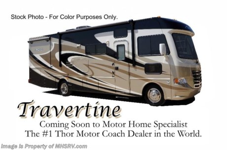 &lt;a href=&quot;http://www.mhsrv.com/thor-motor-coach/&quot;&gt;&lt;img src=&quot;http://www.mhsrv.com/images/sold-thor.jpg&quot; width=&quot;383&quot; height=&quot;141&quot; border=&quot;0&quot; /&gt;&lt;/a&gt;

&lt;object width=&quot;400&quot; height=&quot;300&quot;&gt;&lt;param name=&quot;movie&quot; value=&quot;http://www.youtube.com/v/IK6i7SriLik?version=3&amp;amp;hl=en_US&quot;&gt;&lt;/param&gt;&lt;param name=&quot;allowFullScreen&quot; value=&quot;true&quot;&gt;&lt;/param&gt;&lt;param name=&quot;allowscriptaccess&quot; value=&quot;always&quot;&gt;&lt;/param&gt;&lt;embed src=&quot;http://www.youtube.com/v/IK6i7SriLik?version=3&amp;amp;hl=en_US&quot; type=&quot;application/x-shockwave-flash&quot; width=&quot;400&quot; height=&quot;300&quot; allowscriptaccess=&quot;always&quot; allowfullscreen=&quot;true&quot;&gt;&lt;/embed&gt;&lt;/object&gt;  MSRP $111,282. New 2014 Thor Motor Coach A.C.E. /CA 6/24/13/ Model 29.2 with slide-out room. The A.C.E. is the class A &amp; C Evolution. It Combines many of the most popular features of a class A motor home and a class C motor home to make something truly unique to the RV industry. This unit measures approximately 29 feet 7 inches in length. Optional equipment includes beautiful Tavertine full body paint exterior, exterior TV, heated side mirrors with integrated side view cameras, LCD TV &amp; DVD player in master bedroom, upgraded 15.0 BTU ducted roof A/C unit, automatic hydraulic leveling jacks, second auxiliary battery and a power vent in bathroom. The A.C.E. also features a large LCD TV, drop down overhead bunk, a mud-room, a Ford Triton V-10 engine and much more. FOR ADDITIONAL INFORMATION, VIDEO, MSRP, BROCHURE, PHOTOS &amp; MORE PLEASE CALL 800-335-6054 or VISIT MHSRV .com At Motor Home Specialist we DO NOT charge any prep or orientation fees like you will find at other dealerships. All sale prices include a 200 point inspection, interior &amp; exterior wash &amp; detail of vehicle, a thorough coach orientation with an MHS technician, an RV Starter&#39;s kit, a nights stay in our delivery park featuring landscaped and covered pads with full hook-ups and much more! Read From Thousands of Testimonials at MHSRV .com and See What They Had to Say About Their Experience at Motor Home Specialist. WHY PAY MORE?...... WHY SETTLE FOR LESS?