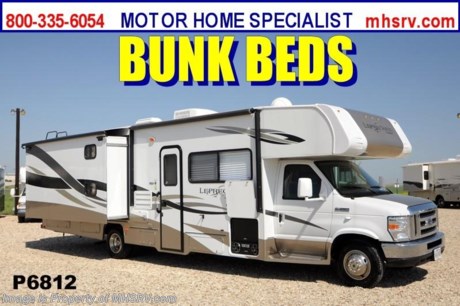 &lt;a href=&quot;http://www.mhsrv.com/coachmen-rv/&quot;&gt;&lt;img src=&quot;http://www.mhsrv.com/images/sold-coachmen.jpg&quot; width=&quot;383&quot; height=&quot;141&quot; border=&quot;0&quot; /&gt;&lt;/a&gt; Used Coachmen RV /TX 4/20/13/ - 2013 Coachmen Leprechaun Class C RV measures approximately 33 feet in length with ONLY 1,996 MILES. This RV features an exterior entertainment center, dual coach batteries, gas/electric water heater, entertainment package, air assist suspension, tank heaters, side view cameras, heated exterior mirrors w/remote, 4000 Onan generator, convection microwave, spare tire, rear ladder, front bunk ladder &amp; child restraint system,  Upgraded Ultra Leather Sofa, 2-Tone Ultra Leather Seat Covers, Wood Grain Dash Appliqu&#233;, Cab-over Privacy Curtain (N/A with Front Entertainment Center), Gloss Black Refrigerator Insert Panels, Bathroom Medicine Cabinet with Makeup Light &amp; Mirror, Upgrade Countertops with Under-mount Composite Sink, Composite Lids for Trunk Boxes in Exterior &quot;Warehouse&quot; Storage Compartment, Molded Fiberglass Front Cap, Fiberglass Style Bezel at Top of Rear Exterior Wall, Painted Bumper, Molded Fiberglass Running Boards with Wheel Well Flair, Upgraded Kitchen Faucet &amp; Upgraded Bathroom Faucet, Ford Triton V-10 engine, E-450 Super Duty chassis, power awning, slide-out awning toppers, home stereo system, LCD back-up monitor and more. For complete details visit Motor Home Specialist at MHSRV .com or 800-335-6054.