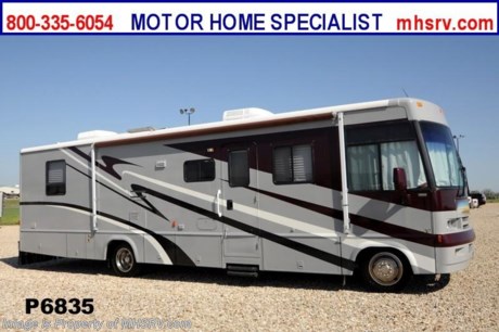 &lt;a href=&quot;http://www.mhsrv.com/winnebago-rvs/&quot;&gt;&lt;img src=&quot;http://www.mhsrv.com/images/sold-winnebago.jpg&quot; width=&quot;383&quot; height=&quot;141&quot; border=&quot;0&quot; /&gt;&lt;/a&gt; Used Winnebago RV /TX 4/26/13/ - 2001 Winnebago Brave (33V) with slide and 60,986 miles. This RV is approximately 34 feet in length with a Chevrolet V8 engine, Workhorse chassis, power mirrors with heat, 5.5KW Onan generator, patio awning, slide-out room toppers, LED running lights, exterior shower, 3.5K lb. hitch, power leveling system, exterior entertainment system, all in 1 bath, 2 ducted roof A/Cs and 2 LCD TVs. For complete details visit Motor Home Specialist at MHSRV .com or 800-335-6054.