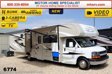 /AK 8/5/14 &lt;a href=&quot;http://www.mhsrv.com/coachmen-rv/&quot;&gt;&lt;img src=&quot;http://www.mhsrv.com/images/sold-coachmen.jpg&quot; width=&quot;383&quot; height=&quot;141&quot; border=&quot;0&quot;/&gt;&lt;/a&gt; 2014 CLOSEOUT!   &lt;object width=&quot;400&quot; height=&quot;300&quot;&gt;&lt;param name=&quot;movie&quot; value=&quot;//www.youtube.com/v/rUwAfncaG3M?version=3&amp;amp;hl=en_US&quot;&gt;&lt;/param&gt;&lt;param name=&quot;allowFullScreen&quot; value=&quot;true&quot;&gt;&lt;/param&gt;&lt;param name=&quot;allowscriptaccess&quot; value=&quot;always&quot;&gt;&lt;/param&gt;&lt;embed src=&quot;//www.youtube.com/v/rUwAfncaG3M?version=3&amp;amp;hl=en_US&quot; type=&quot;application/x-shockwave-flash&quot; width=&quot;400&quot; height=&quot;300&quot; allowscriptaccess=&quot;always&quot; allowfullscreen=&quot;true&quot;&gt;&lt;/embed&gt;&lt;/object&gt; MSRP $100,931. New 2014 Coachmen Leprechaun bunk house. Model 320BHC. This Luxury Class C RV measures approximately 32 feet 11 inches in length. Options include the beautiful Carmel fiberglass exterior, 2 bunk TV&#39;s with DVD players, coach TV with DVD player, exterior entertainment center, upgraded 15,000 BTU A/C with heat pump, dual coach batteries, electric/gas water heater, air assist suspension, side view cameras, heated exterior mirrors with remote, convection microwave, spare tire, exterior privacy curtains, rear ladder, heated tanks, front bunk ladder &amp; child restraint system, Travel Easy Roadside Assistance and the Leprechaun XL Package which includes Upgraded Ultra Leather Sofa, 2-Tone Ultra Leather Seat Covers, Wood Grain Dash Appliqu&#233;, Cab-over Privacy Curtain (N/A with Front Entertainment Center), Gloss Black Refrigerator Insert Panels, Bathroom Medicine Cabinet with Makeup Light &amp; Mirror, Upgrade Countertops with Under-mount Composite Sink, Composite Lids for Trunk Boxes in Exterior &quot;Warehouse&quot; Storage Compartment, Molded Fiberglass Front Cap, Fiberglass Style Bezel at Top of Rear Exterior Wall, Painted Bumper, Molded Fiberglass Running Boards with Wheel Well Flair, Upgraded Kitchen Faucet &amp; Upgraded Bathroom Faucet. The Coachmen Leprechaun 320BHC RV also features one the most impressive lists of standard equipment in the RV industry including a 6.0L V-8 Chevrolet engine, Chevrolet 4500 chassis, power awning, slide-out awning toppers, home stereo system, LCD back-up monitor and more. CALL MOTOR HOME SPECIALIST at 800-335-6054 or VISIT MHSRV .com FOR ADDITONAL PHOTOS, DETAILS, BROCHURE, FACTORY WINDOW STICKER, VIDEOS &amp; MORE. At Motor Home Specialist we DO NOT charge any prep or orientation fees like you will find at other dealerships. All sale prices include a 200 point inspection, interior &amp; exterior wash &amp; detail of vehicle, a thorough coach orientation with an MHS technician, an RV Starter&#39;s kit, a nights stay in our delivery park featuring landscaped and covered pads with full hook-ups and much more! Read From Thousands of Testimonials at MHSRV .com and See What They Had to Say About Their Experience at Motor Home Specialist. WHY PAY MORE?...... WHY SETTLE FOR LESS? 