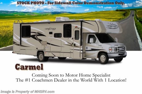 &lt;a href=&quot;http://www.mhsrv.com/coachmen-rv/&quot;&gt;&lt;img src=&quot;http://www.mhsrv.com/images/sold-coachmen.jpg&quot; width=&quot;383&quot; height=&quot;141&quot; border=&quot;0&quot; /&gt;&lt;/a&gt; Purchase this unit any time before the World&#39;s RV Show ends Sept. 14th, 2013 and receive a $1000 VISA Gift Card and MHSRV Camper&#39;s Package as well. Package includes a 32 inch LED TV with Built in DVD Player, a Sony Play Station 3 with Blu-Ray capability, a GPS Navigation System, (4) Collapsible Chairs, a Large Collapsible Table, a Rolling Igloo Cooler, an Electric Grill and a Complete Grillers Utensil Set. / WA 8/13/13/ MHSRV will also Donate $1,000 to the Intrepid Fallen Heroes Fund. Complete details at MHSRV .com or 800-335-6054. &lt;object width=&quot;400&quot; height=&quot;300&quot;&gt;&lt;param name=&quot;movie&quot; value=&quot;//www.youtube.com/v/rUwAfncaG3M?version=3&amp;amp;hl=en_US&quot;&gt;&lt;/param&gt;&lt;param name=&quot;allowFullScreen&quot; value=&quot;true&quot;&gt;&lt;/param&gt;&lt;param name=&quot;allowscriptaccess&quot; value=&quot;always&quot;&gt;&lt;/param&gt;&lt;embed src=&quot;//www.youtube.com/v/rUwAfncaG3M?version=3&amp;amp;hl=en_US&quot; type=&quot;application/x-shockwave-flash&quot; width=&quot;400&quot; height=&quot;300&quot; allowscriptaccess=&quot;always&quot; allowfullscreen=&quot;true&quot;&gt;&lt;/embed&gt;&lt;/object&gt;  MSRP $100,931. New 2014 Coachmen Leprechaun bunk house. Model 320BHC. This Luxury Class C RV measures approximately 32 feet 11 inches in length. Options include the beautiful Carmel fiberglass exterior, 2 bunk TV&#39;s with DVD players, coach TV with DVD player, exterior entertainment center, upgraded 15,000 BTU A/C with heat pump, dual coach batteries, electric/gas water heater, air assist suspension, side view cameras, heated exterior mirrors with remote, convection microwave, spare tire, exterior privacy curtains, rear ladder, heated tanks, front bunk ladder &amp; child restraint system, Travel Easy Roadside Assistance and the Leprechaun XL Package which includes Upgraded Ultra Leather Sofa, 2-Tone Ultra Leather Seat Covers, Wood Grain Dash Appliqu&#233;, Cab-over Privacy Curtain (N/A with Front Entertainment Center), Gloss Black Refrigerator Insert Panels, Bathroom Medicine Cabinet with Makeup Light &amp; Mirror, Upgrade Countertops with Under-mount Composite Sink, Composite Lids for Trunk Boxes in Exterior &quot;Warehouse&quot; Storage Compartment, Molded Fiberglass Front Cap, Fiberglass Style Bezel at Top of Rear Exterior Wall, Painted Bumper, Molded Fiberglass Running Boards with Wheel Well Flair, Upgraded Kitchen Faucet &amp; Upgraded Bathroom Faucet. The Coachmen Leprechaun 320BHC RV also features one the most impressive lists of standard equipment in the RV industry including a 6.0L V-8 Chevrolet engine, Chevrolet 4500 chassis, power awning, slide-out awning toppers, home stereo system, LCD back-up monitor and more. CALL MOTOR HOME SPECIALIST at 800-335-6054 or VISIT MHSRV .com FOR ADDITONAL PHOTOS, DETAILS, BROCHURE, FACTORY WINDOW STICKER, VIDEOS &amp; MORE. At Motor Home Specialist we DO NOT charge any prep or orientation fees like you will find at other dealerships. All sale prices include a 200 point inspection, interior &amp; exterior wash &amp; detail of vehicle, a thorough coach orientation with an MHS technician, an RV Starter&#39;s kit, a nights stay in our delivery park featuring landscaped and covered pads with full hook-ups and much more! Read From Thousands of Testimonials at MHSRV .com and See What They Had to Say About Their Experience at Motor Home Specialist. WHY PAY MORE?...... WHY SETTLE FOR LESS? 