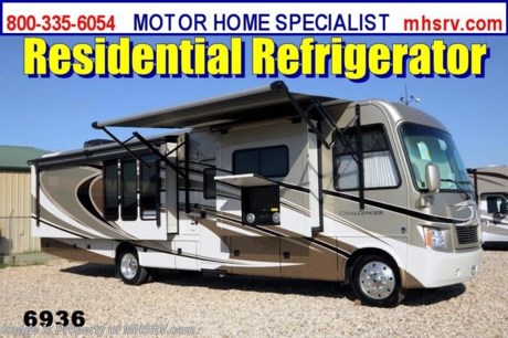 /TX 9/4/2013 &lt;a href=&quot;http://www.mhsrv.com/thor-motor-coach/&quot;&gt;&lt;img src=&quot;http://www.mhsrv.com/images/sold-thor.jpg&quot; width=&quot;383&quot; height=&quot;141&quot; border=&quot;0&quot; /&gt;&lt;/a&gt;Purchase any time before the World&#39;s RV Show ends Sept. 14th, 2013 and MHSRV will Donate $1,000 to the Intrepid Fallen Heroes Fund with purchase of this unit. Complete details at MHSRV .com or 800-335-6054. &lt;object width=&quot;400&quot; height=&quot;300&quot;&gt;&lt;param name=&quot;movie&quot; value=&quot;http://www.youtube.com/v/8a8vkhMKqGc?version=3&amp;amp;hl=en_US&quot;&gt;&lt;/param&gt;&lt;param name=&quot;allowFullScreen&quot; value=&quot;true&quot;&gt;&lt;/param&gt;&lt;param name=&quot;allowscriptaccess&quot; value=&quot;always&quot;&gt;&lt;/param&gt;&lt;embed src=&quot;http://www.youtube.com/v/8a8vkhMKqGc?version=3&amp;amp;hl=en_US&quot; type=&quot;application/x-shockwave-flash&quot; width=&quot;400&quot; height=&quot;300&quot; allowscriptaccess=&quot;always&quot; allowfullscreen=&quot;true&quot;&gt;&lt;/embed&gt;&lt;/object&gt; #1 THOR MOTOR COACH DEALER IN AMERICA! For the Lowest Price Please Visit MHSRV .com or Call 800-335-6054. MSRP $160,390. New 2014 Thor Motor Coach Challenger. Model 37KT. This luxury RV measures approximately 37 feet 10 inches in length and features (3) slide-out rooms. The all new KT floor plan is highlighted by the Beautiful fireplace in the living room, king size bed and a Large LCD TV. Optional equipment includes the Gold Dust full body paint exterior, residential refrigerator, 1800 Watt inverter, 3 burner range with oven, 2 folding chairs and dual pane windows. The 2014 TMC Challenger also features one of the most impressive lists of standard equipment in the RV industry including a Ford 6.8L Triton V-10 engine, 5-speed automatic transmission, 22-Series ford chassis with aluminum wheels, automatic leveling system with touch pad controls, electric patio awning, side hinged baggage doors, iPod docking station, exterior entertainment center, back-up camera, side view cameras, DVD, LCD TVs, day/night shades, solid surface kitchen counter, dual roof A/C units, 5500 Onan generator, gas/electric water heater, exterior shower, heated and enclosed holding tanks and much more. CALL MOTOR HOME SPECIALIST at 800-335-6054 or Visit MHSRV .com FOR ADDITONAL PHOTOS, DETAILS, BROCHURE, WINDOW STICKER, VIDEOS &amp; MORE. At Motor Home Specialist we DO NOT charge any prep or orientation fees like you will find at other dealerships. All sale prices include a 200 point inspection, interior &amp; exterior wash &amp; detail of vehicle, a thorough coach orientation with an MHS technician, an RV Starter&#39;s kit, a nights stay in our delivery park featuring landscaped and covered pads with full hook-ups and much more! Read From Thousands of Testimonials at MHSRV .com and See What They Had to Say About Their Experience at Motor Home Specialist. WHY PAY MORE?...... WHY SETTLE FOR LESS?
