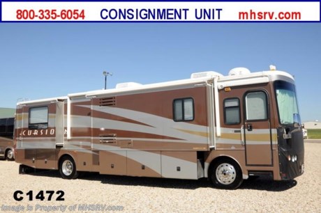 &lt;a href=&quot;http://www.mhsrv.com/fleetwood-rvs/&quot;&gt;&lt;img src=&quot;http://www.mhsrv.com/images/sold-fleetwood.jpg&quot; width=&quot;383&quot; height=&quot;141&quot; border=&quot;0&quot; /&gt;&lt;/a&gt; **Consignment** Used Fleetwood RV /TX 7/6/13/ - 2003 Fleetwood Excursion (39L) with 4 slides and 32,364 miles. This RV is approximately 38 feet in length with a 330HP Caterpillar diesel engine, Allison 6 speed automatic transmission, Freightliner chassis, 7.5KW Onan diesel generator, power patio and door awnings, hydraulic leveling system, power mirrors with heat, exterior shower, Xantrax inverter, back up camera, dual pane windows, convection microwave, solid surface counters, washer/dryer combo, glass door shower with seat, 2 ducted roof A/Cs and 2 TVs. For additional information and photos please visit Motor Home Specialist at www.MHSRV .com or call 800-335-6054.