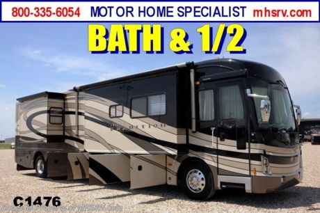 &lt;a href=&quot;http://www.mhsrv.com/american-coach-rv/&quot;&gt;&lt;img src=&quot;http://www.mhsrv.com/images/sold-americancoach.jpg&quot; width=&quot;383&quot; height=&quot;141&quot; border=&quot;0&quot; /&gt;&lt;/a&gt; **Consignment** Used American Coach RV /TX 6/13/13/ - 2008 American Coach Tradition (42F) with 3 slides including a full wall slide and 29,391 miles. This bath and 1/2 RV is approximately 42 feet in length with a 425HP Cummins diesel engine with side radiator, Allison 6 speed automatic transmission, Spartan raised rail chassis with IFS and tag axle, power mirrors with heat, GPS, power windows, 10KW Onan diesel generator with AGS on power slide, power patio and door awnings, window awnings, slide-out room toppers, Aqua Hot, 50 Amp power cord reel, pass-thru storage with side swing baggage doors, full length slide out cargo tray and a half length, aluminum wheels, 15K lb. hitch, automatic air leveling system, color 3 camera monitoring system, 2 inverters, ceramic tile floors, solid surface counters, washer/dryer combo, dual pane windows, king size bed, 3 ducted roof A/Cs and 2 LCD TVs with CD/DVD players and surround sound systems.  For additional information and photos please visit Motor Home Specialist at www.MHSRV .com or call 800-335-6054.
