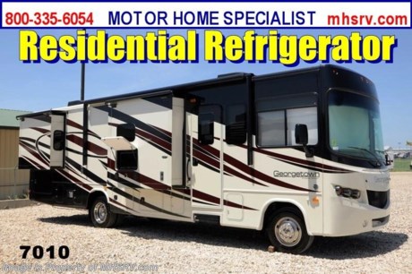 Purchase this unit any time before the World&#39;s RV Show ends Sept. 14th, 2013 and receive a $1,000 VISA Gift Card. / OK 9/11/2013 &lt;a href=&quot;http://www.mhsrv.com/forest-river-rv/&quot;&gt;&lt;img src=&quot;http://www.mhsrv.com/images/sold-forestriver.jpg&quot; width=&quot;383&quot; height=&quot;141&quot; border=&quot;0&quot; /&gt;&lt;/a&gt; MHSRV will also Donate $1,000 to the Intrepid Fallen Heroes Fund. Complete details at MHSRV .com or 800-335-6054. MSRP $125,103. New 2014 Forest River Georgetown: Model 328TS. This all new floor plan measures approximately 34 feet 4 inches in length &amp; features 3 slide-out rooms a 40&quot; mid ship TV and 32&quot; Bedroom TV. Optional equipment includes the Merlot Prestige Package which includes beautiful colored gel coat side walls with enhanced graphics, electric awning and frameless windows. Additional options includes exterior entertainment center, the stainless steel package featuring a residential refrigerator, stainless steel microwave and stainless steel oven. You will also find a 13.5 BTU A/C with heat strips (Rear), 15.0 BTU A/C with heat strips (Front), 50 amp service, Onan 5.5 generator, linoleum IPO carpet, convection/microwave with oven, auto transfer switch, home theater system and an overhead bunk. The all new Forest River Georgetown also features a Ford Triton V-10 engine, deluxe solid surface kitchen countertops, Arctic Pack w/ Enclosed Tanks, Automatic Leveling Jacks, &amp; much more. FOR ADDITIONAL PHOTOS, INFORMATION, BROCHURE, GEORGETOWN PRODUCT VIDEO AND MORE visit Motor Home Specialist at MHSRV .com or call 800-335-6054. At Motor Home Specialist we DO NOT charge any prep or orientation fees like you will find at other dealerships. All sale prices include a 200 point inspection, interior &amp; exterior wash &amp; detail of vehicle, a thorough coach orientation with an MHS technician, an RV Starter&#39;s kit, a nights stay in our delivery park featuring landscaped and covered pads with full hook-ups and much more! Read From Thousands of Testimonials at MHSRV .com and See What They Had to Say About Their Experience at Motor Home Specialist. WHY PAY MORE?...... WHY SETTLE FOR LESS? &lt;object width=&quot;400&quot; height=&quot;300&quot;&gt;&lt;param name=&quot;movie&quot; value=&quot;http://www.youtube.com/v/Pu7wgPgva2o?version=3&amp;amp;hl=en_US&quot;&gt;&lt;/param&gt;&lt;param name=&quot;allowFullScreen&quot; value=&quot;true&quot;&gt;&lt;/param&gt;&lt;param name=&quot;allowscriptaccess&quot; value=&quot;always&quot;&gt;&lt;/param&gt;&lt;embed src=&quot;http://www.youtube.com/v/Pu7wgPgva2o?version=3&amp;amp;hl=en_US&quot; type=&quot;application/x-shockwave-flash&quot; width=&quot;400&quot; height=&quot;300&quot; allowscriptaccess=&quot;always&quot; allowfullscreen=&quot;true&quot;&gt;&lt;/embed&gt;&lt;/object&gt;