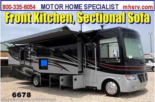 2014 Holiday Rambler Vacationer W/3 Slides (Model 36SBT) New RV for Sale