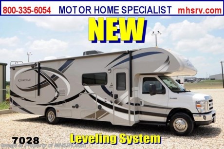 &lt;a href=&quot;http://www.mhsrv.com/thor-motor-coach/&quot;&gt;&lt;img src=&quot;http://www.mhsrv.com/images/sold-thor.jpg&quot; width=&quot;383&quot; height=&quot;141&quot; border=&quot;0&quot; /&gt;&lt;/a&gt; MHSRV is celebrating the 4th of July all Month long! / CA, 7/29/13/ We will Donate $1,000 to the Intrepid Fallen Heroes Fund with purchase of this unit. Offer ends July 31st, 2013. Visit MHSRV .com for Internet Sale Price or call 800-335-6054 for sale price!  &lt;object width=&quot;400&quot; height=&quot;300&quot;&gt;&lt;param name=&quot;movie&quot; value=&quot;http://www.youtube.com/v/S7FvsC3Fiv4?version=3&amp;amp;hl=en_US&quot;&gt;&lt;/param&gt;&lt;param name=&quot;allowFullScreen&quot; value=&quot;true&quot;&gt;&lt;/param&gt;&lt;param name=&quot;allowscriptaccess&quot; value=&quot;always&quot;&gt;&lt;/param&gt;&lt;embed src=&quot;http://www.youtube.com/v/S7FvsC3Fiv4?version=3&amp;amp;hl=en_US&quot; type=&quot;application/x-shockwave-flash&quot; width=&quot;400&quot; height=&quot;300&quot; allowscriptaccess=&quot;always&quot; allowfullscreen=&quot;true&quot;&gt;&lt;/embed&gt;&lt;/object&gt;  MSRP $106,605. New 2014 Thor Motor Coach Chateau Class C RV. Model 31L with Ford E-450 chassis, Ford Triton V-10 engine and measures approximately 32 feet 7 inches in length.  The Chateau 31L features the Premier Package which includes solid surface kitchen countertop with pressed dinette top, roller shades, power charging center for electronics, enclosed area for sewer tank valves, water filter system, LED ceiling lights, black tank flush, 30 inch over the range microwave and exterior speakers. Optional equipment includes the HD-Max exterior, exterior entertainment center, child safety tether, 12V attic fan, upgraded 15.0 BTU A/C, exterior shower, second auxiliary battery, spare tire, hydraulic leveling jacks, heated exterior mirrors with integrated side view cameras, power driver&#39;s chair, cockpit carpet mat, wood dash appliqu&#233; as well as leatherette driver and passenger captain&#39;s chairs. The Chateau 31L Class C RV has an incredible list of standard features including power windows and locks, mid-ship TV with DVD player, bedroom LED TV with DVD player, 3 burner high output range top with oven, gas/electric water heater, holding tanks with heat pads, auto transfer switch, wheel liners, valve stem extenders, keyless entry, automatic electric patio awning, back-up monitor, double door refrigerator, roof ladder, 4000 Onan Micro Quiet generator, slick fiberglass exterior, full extension drawer glides, bedspread &amp; pillow shams and much more. FOR ADDITIONAL INFORMATION, BROCHURE, WINDOW STICKER, PHOTOS &amp; VIDEOS PLEASE VISIT MOTOR HOME SPECIALIST AT MHSRV .com or CALL 800-335-6054. At Motor Home Specialist we DO NOT charge any prep or orientation fees like you will find at other dealerships. All sale prices include a 200 point inspection, interior &amp; exterior wash &amp; detail of vehicle, a thorough coach orientation with an MHS technician, an RV Starter&#39;s kit, a nights stay in our delivery park featuring landscaped and covered pads with full hook-ups and much more! Read From Thousands of Testimonials at MHSRV .com and See What They Had to Say About Their Experience at Motor Home Specialist. WHY PAY MORE?...... WHY SETTLE FOR LESS?