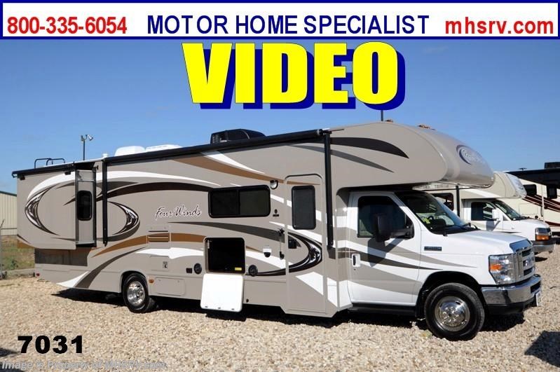 2014 Thor Motor Coach Four Winds W/Jacks &amp; 2 Slides Model 31L Class C RV for Sale