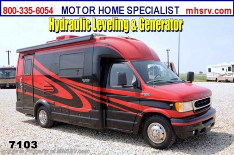 &lt;a href=&quot;http://www.mhsrv.com/other-rvs-for-sale/dynamax-rv/&quot;&gt;&lt;img src=&quot;http://www.mhsrv.com/images/sold-dynamax.jpg&quot; width=&quot;383&quot; height=&quot;141&quot; border=&quot;0&quot; /&gt;&lt;/a&gt; Used Dynamax RV /TX 5/27/13/ 2001 Dynamax Isata Sport with is approximately 21 feet in length with only 48,337 miles. This RV is features a 6.8L Ford V10 engine, Ford 350 chassis, power mirrors with heat, power windows and locks, 3.6KW generator, tank heater, 5K lb. hitch, automatic hydraulic leveling system, convection microwave, cruise control, tilt steering wheel, in-dash CD player, dual safety airbags, patio awning, power steps, water heater, wheel simulator, sofa with power jack knife sleeper, day/night shades,2 burner range, refrigerator, shower, ducted roof A/C and a TV. For additional information and photos please visit Motor Home Specialist at www.MHSRV .com or call 800-335-6054.