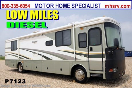 &lt;a href=&quot;http://www.mhsrv.com/fleetwood-rvs/&quot;&gt;&lt;img src=&quot;http://www.mhsrv.com/images/sold-fleetwood.jpg&quot; width=&quot;383&quot; height=&quot;141&quot; border=&quot;0&quot; /&gt;&lt;/a&gt; Used Fleetwood RV /VT 6/8/13/ - 2005 Fleetwood Bounder Diesel (37U) with 2 slides and 27,445 miles This RV is approximately 37 feet in length with a 300HP Caterpillar engine, Allison 6 speed automatic transmission, Freightliner chassis, power mirrors with heat, 7.5KW Onan diesel engine, patio and door awnings, slide-out room toppers, electric/gas water heater, 10K lb. hitch, automatic hydraulic leveling system, back up camera, Xantrax inverter,  exterior shower, dual pane windows, convection microwave, solid surface counters, washer/dryer combo, 2 ducted roof A/Cs with heat pumps and 2 TVs. For additional information and photos please visit Motor Home Specialist at www.MHSRV .com or call 800-335-6054.
