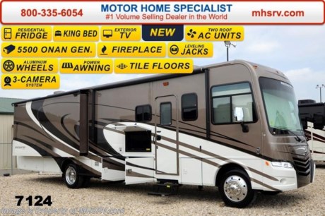 /tx 4/15/14 &lt;a href=&quot;http://www.mhsrv.com/coachmen-rv/&quot;&gt;&lt;img src=&quot;http://www.mhsrv.com/images/sold-coachmen.jpg&quot; width=&quot;383&quot; height=&quot;141&quot; border=&quot;0&quot;/&gt;&lt;/a&gt; 2014 CLOSEOUT! MSRP $153,848. New 2014 Coachmen Encounter. Model 36BH. This Luxury Class A RV measures approximately 37 feet 7 inches in length and features (3) slide-out rooms, fireplace &amp; king bed. Optional equipment includes the beautiful Cognac Maple wood package, real ceramic tile flooring, cook top with convection microwave, valve stem extenders, side by side residential refrigerator, inverter, (2) 6 volt batteries, dual pane windows, 6 way power driver seat, MCD power sun visor, exterior entertainment center with 32 inch TV, wardrobe IPO bunks, Diamond Shield paint protection, home theater system with sub woofer, Travel Easy Roadside Assistance &amp; RVID. You will also find a powerful Triton V-10 Ford, 22-Series chassis, aluminum wheels, 5500 Onan generator, side cameras &amp; much more. CALL MOTOR HOME SPECIALIST at 800-335-6054 or VISIT MHSRV .com FOR ADDITONAL PHOTOS, DETAILS, BROCHURE, VIDEOS &amp; MORE. At Motor Home Specialist we DO NOT charge any prep or orientation fees like you will find at other dealerships.  All sale prices include a 200 point inspection, interior &amp; exterior wash &amp; detail of vehicle, a thorough coach orientation with an MHS technician, an RV Starter&#39;s kit, a nights stay in our delivery park featuring landscaped and covered pads with full hook-ups and much more! Read From Thousands of Testimonials at MHSRV .com and See What They Had to Say About Their Experience at Motor Home Specialist. WHY PAY MORE?...... WHY SETTLE FOR LESS?