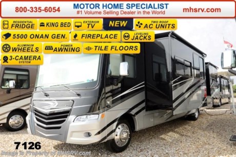 /LA 4/1/14 &lt;a href=&quot;http://www.mhsrv.com/coachmen-rv/&quot;&gt;&lt;img src=&quot;http://www.mhsrv.com/images/sold-coachmen.jpg&quot; width=&quot;383&quot; height=&quot;141&quot; border=&quot;0&quot;/&gt;&lt;/a&gt; MSRP $153,848. New 2014 Coachmen Encounter. Model 36BH. This Luxury Class A RV measures approximately 37 feet 7 inches in length and features (3) slide-out rooms, fireplace &amp; king bed. Optional equipment includes the beautiful Cognac Maple wood package, real ceramic tile flooring, cook top with convection microwave, valve stem extenders, side by side residential refrigerator, inverter, (2) 6 volt batteries, dual pane windows, 6 way power driver seat, MCD power sun visor, exterior entertainment center with 32 inch TV, wardrobe IPO bunks, Diamond Shield paint protection, home theater system with sub woofer, Travel Easy Roadside Assistance &amp; RVID. You will also find a powerful Triton V-10 Ford, 22-Series chassis, aluminum wheels, 5500 Onan generator, side cameras &amp; much more. CALL MOTOR HOME SPECIALIST at 800-335-6054 or VISIT MHSRV .com FOR ADDITONAL PHOTOS, DETAILS, BROCHURE, VIDEOS &amp; MORE. At Motor Home Specialist we DO NOT charge any prep or orientation fees like you will find at other dealerships.  All sale prices include a 200 point inspection, interior &amp; exterior wash &amp; detail of vehicle, a thorough coach orientation with an MHS technician, an RV Starter&#39;s kit, a nights stay in our delivery park featuring landscaped and covered pads with full hook-ups and much more! Read From Thousands of Testimonials at MHSRV .com and See What They Had to Say About Their Experience at Motor Home Specialist. WHY PAY MORE?...... WHY SETTLE FOR LESS?
