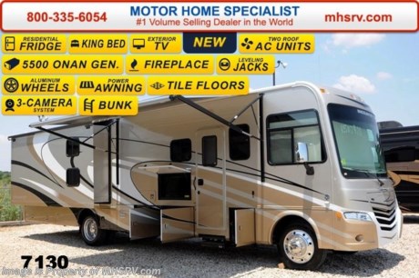 /TX 4/15/14 &lt;a href=&quot;http://www.mhsrv.com/coachmen-rv/&quot;&gt;&lt;img src=&quot;http://www.mhsrv.com/images/sold-coachmen.jpg&quot; width=&quot;383&quot; height=&quot;141&quot; border=&quot;0&quot;/&gt;&lt;/a&gt; 2014 CLOSEOUT! MSRP $154,448. New 2014 Coachmen Encounter. Model 36BH. This Luxury Class A Bunk Model RV measures approximately 37 feet 7 inches in length and features (3) slide-out rooms, fireplace &amp; king bed. Optional equipment includes the beautiful Cognac Maple wood package, real ceramic tile flooring, cook top with convection microwave, valve stem extenders, side by side residential refrigerator, inverter, (2) 6 volt batteries, dual pane windows, 6 way power driver seat, MCD power sun visor, exterior entertainment center with 32 inch TV, TV with DVD player for each bunk, Diamond Shield paint protection, home theater system with sub woofer, Travel Easy Roadside Assistance &amp; RVID. You will also find a powerful Triton V-10 Ford, 22-Series chassis, aluminum wheels, 5500 Onan generator, side cameras &amp; much more. CALL MOTOR HOME SPECIALIST at 800-335-6054 or VISIT MHSRV .com FOR ADDITONAL PHOTOS, DETAILS, BROCHURE, VIDEOS &amp; MORE. At Motor Home Specialist we DO NOT charge any prep or orientation fees like you will find at other dealerships.  All sale prices include a 200 point inspection, interior &amp; exterior wash &amp; detail of vehicle, a thorough coach orientation with an MHS technician, an RV Starter&#39;s kit, a nights stay in our delivery park featuring landscaped and covered pads with full hook-ups and much more! Read From Thousands of Testimonials at MHSRV .com and See What They Had to Say About Their Experience at Motor Home Specialist. WHY PAY MORE?...... WHY SETTLE FOR LESS?