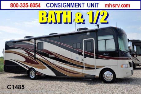 &lt;a href=&quot;http://www.mhsrv.com/monaco-rv/&quot;&gt;&lt;img src=&quot;http://www.mhsrv.com/images/sold-monaco.jpg&quot; width=&quot;383&quot; height=&quot;141&quot; border=&quot;0&quot; /&gt;&lt;/a&gt; **Consignment** Used Monaco RV / Canada 8/7/13/ - 2012 Monaco Monarch Bath &amp; 1/2 RV with (2) slides including a full wall slide, 3,075 miles, expandable sofa and integrated sidewall LCD TV in living room. This RV measures approximately 37 feet 2 inches in length and features the Ford Triton V-10 engine, 22-Series Ford chassis with high polished aluminum wheels and 235/80R/22.5 size tires. Optional equipment includes satellite radio tuner, GPS navigation, driver&#39;s side door, large refrigerator with ice maker, central vacuum, exterior entertainment center with LCD TV, DVD in living room, king size bed, 50 amp energy management system, 600 watt inverter, 12 volt heater in wet bay, RV Sani-Con system, attic fan in center bath &amp; attic fan in rear bath. FOR ADDITONAL DETAILS, PHOTOS, BROCHURE, FACTORY WINDOW STICKER, VIDEOS &amp; MORE Please visit MHSRV .com or call 800-335-6054. 