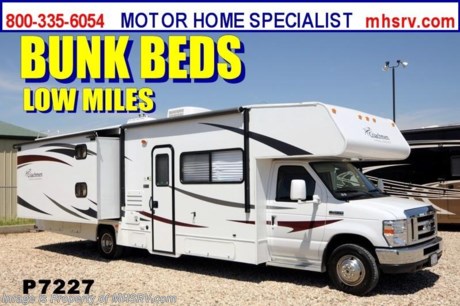 &lt;a href=&quot;http://www.mhsrv.com/coachmen-rv/&quot;&gt;&lt;img src=&quot;http://www.mhsrv.com/images/sold-coachmen.jpg&quot; width=&quot;383&quot; height=&quot;141&quot; border=&quot;0&quot; /&gt;&lt;/a&gt; Used Coachmen RV /TX 6/24/13/ - 2012 Coachmen Freelander (32BH) with2 slides and 7,094 miles. This bunk model RV is approximately 33 feet in length with a Ford V10 engine, Ford 450 chassis, power windows and locks, 4KW Onan generator, power patio awning, slide-out room toppers, ride-rite air assist, tank heaters, 5K lb. hitch, back up camera, all in 1 bath, LCD monitors with built in DVD players in the bunk area, ducted roof A/C and 2 LCD TVs. For additional information and photos please visit Motor Home Specialist at www.MHSRV .com or call 800-335-6054.