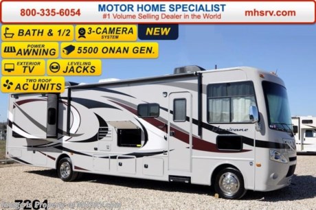 **SOLD** 6/2/2014 2014 CLOSEOUT! Receive a $1,000 VISA Gift Card with purchase from Motor Home Specialist while supplies last!  &lt;object width=&quot;400&quot; height=&quot;300&quot;&gt;&lt;param name=&quot;movie&quot; value=&quot;//www.youtube.com/v/kmlpm26tPJA?hl=en_US&amp;amp;version=3&quot;&gt;&lt;/param&gt;&lt;param name=&quot;allowFullScreen&quot; value=&quot;true&quot;&gt;&lt;/param&gt;&lt;param name=&quot;allowscriptaccess&quot; value=&quot;always&quot;&gt;&lt;/param&gt;&lt;embed src=&quot;//www.youtube.com/v/kmlpm26tPJA?hl=en_US&amp;amp;version=3&quot; type=&quot;application/x-shockwave-flash&quot; width=&quot;400&quot; height=&quot;300&quot; allowscriptaccess=&quot;always&quot; allowfullscreen=&quot;true&quot;&gt;&lt;/embed&gt;&lt;/object&gt;  MSRP $129,364. Thor Motor Coach Hurricane 34E Bath &amp; 1/2 Model. This all new Class A motor home measures approximately 35 feet 5 inches in length &amp; features a 22,000 lb. Ford chassis, a V-10 Ford engine, (2) slide-out rooms, a leatherette U-Shaped dinette &amp; a feature wall LCD TV that is viewable even when traveling. Other exciting new features on the 2014 Hurricane 34E include all new progressive styled front and rear caps, taller interior ceiling heights (now 82 inches), a floor to ceiling pantry, a leatherette hide-a-bed sofa, stack washer/dryer prep, automatic leveling jacks, an Onan generator, second auxiliary batteries, electric/gas water heater, rear roof air conditioner, electric entry step, 5,000 lb. hitch and much more. Optional equipment includes the Vintage Maple wood package, Lacquer HD-Max exterior, bedroom LCD TV, exterior entertainment center, solid surface kitchen counter, electric drop down over head bunk above captain&#39;s chairs, heated holding tank pads, power roof vent, valve stem extenders, power driver seat and heated power mirrors with integrated side view cameras. FOR FOR INTERNET SALE PRICE, ADDITIONAL DETAILS, VIDEOS &amp; MORE PLEASE VISIT MOTOR HOME SPECIALIST at MHSRV .com or Call 800-335-6054. At Motor Home Specialist we DO NOT charge any prep or orientation fees like you will find at other dealerships. All sale prices include a 200 point inspection, interior &amp; exterior wash &amp; detail of vehicle, a thorough coach orientation with an MHS technician, an RV Starter&#39;s kit, a nights stay in our delivery park featuring landscaped and covered pads with full hook-ups and much more! Read From Thousands of Testimonials at MHSRV .com and See What They Had to Say About Their Experience at Motor Home Specialist. WHY PAY MORE?...... WHY SETTLE FOR LESS?