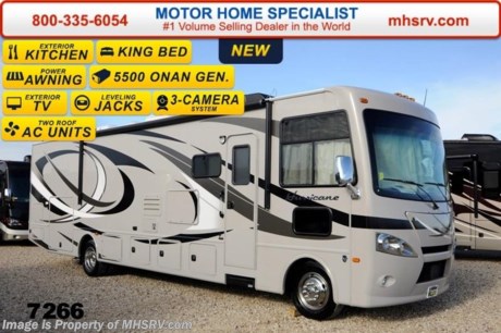 /NM 4/15/14 &lt;a href=&quot;http://www.mhsrv.com/thor-motor-coach/&quot;&gt;&lt;img src=&quot;http://www.mhsrv.com/images/sold-thor.jpg&quot; width=&quot;383&quot; height=&quot;141&quot; border=&quot;0&quot;/&gt;&lt;/a&gt; 2014 CLOSEOUT! Receive a $1,000 VISA Gift Card with purchase from Motor Home Specialist while supplies last!   &lt;object width=&quot;400&quot; height=&quot;300&quot;&gt;&lt;param name=&quot;movie&quot; value=&quot;//www.youtube.com/v/kmlpm26tPJA?hl=en_US&amp;amp;version=3&quot;&gt;&lt;/param&gt;&lt;param name=&quot;allowFullScreen&quot; value=&quot;true&quot;&gt;&lt;/param&gt;&lt;param name=&quot;allowscriptaccess&quot; value=&quot;always&quot;&gt;&lt;/param&gt;&lt;embed src=&quot;//www.youtube.com/v/kmlpm26tPJA?hl=en_US&amp;amp;version=3&quot; type=&quot;application/x-shockwave-flash&quot; width=&quot;400&quot; height=&quot;300&quot; allowscriptaccess=&quot;always&quot; allowfullscreen=&quot;true&quot;&gt;&lt;/embed&gt;&lt;/object&gt; MSRP $132,612. Thor Motor Coach Hurricane 34F Model. This all new Class A motor home measures approximately 35 feet 10 inches in length &amp; features a 22,000-lb. Ford chassis, a V-10 Ford engine, a full wall slide, a king bed, a leatherette U-Shaped dinette &amp; mid-ship LCD TV with TV swivel-system. Other exciting new features on the 2014 Hurricane 34F include all new progressive styled front and rear caps, taller interior ceiling heights (now 82 inches), a leatherette hide-a-bed sofa, stack washer/dryer prep, automatic leveling jacks, an Onan generator, second auxiliary batteries, electric/gas water heater, rear roof air conditioner, electric entry step, 5,000 lb. hitch and much more. Optional equipment includes the Carbon HD-Max exterior, bedroom LCD TV, solid surface kitchen counter, electric drop down over head bunk above captain&#39;s chairs, heated holding tank pads, power roof vent, valve stem extenders, exterior entertainment center with large LCD TV, 6 way power driver seat, heated power mirrors with integrated side view cameras and a exterior kitchen that includes a 600 watt inverter, refrigerator, storage drawers, preparation counter with sink and a portable gas grill. FOR INTERNET SALE PRICE, ADDITIONAL DETAILS, VIDEOS &amp; MORE PLEASE VISIT MOTOR HOME SPECIALIST at MHSRV .com or Call 800-335-6054. At Motor Home Specialist we DO NOT charge any prep or orientation fees like you will find at other dealerships. All sale prices include a 200 point inspection, interior &amp; exterior wash &amp; detail of vehicle, a thorough coach orientation with an MHS technician, an RV Starter&#39;s kit, a nights stay in our delivery park featuring landscaped and covered pads with full hook-ups and much more! Read From Thousands of Testimonials at MHSRV .com and See What They Had to Say About Their Experience at Motor Home Specialist. WHY PAY MORE?...... WHY SETTLE FOR LESS?