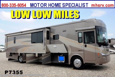 &lt;a href=&quot;http://www.mhsrv.com/winnebago-rvs/&quot;&gt;&lt;img src=&quot;http://www.mhsrv.com/images/sold-winnebago.jpg&quot; width=&quot;383&quot; height=&quot;141&quot; border=&quot;0&quot; /&gt;&lt;/a&gt; Used Winnebago RV / TX 8/24/13/ - 2007 Winnebago Tour (40TB) with 2 slides and ONLY 11,667 MILES. This RV is approximately 39 feet in length with a 400HP Cummins diesel engine, Allison 6 speed automatic transmission, Freightliner chassis, 8KW Onan diesel generator, power windows with heat, GPS, power patio and door awnings, window awnings, electric/gas water heater, aluminum wheels, solar panel, automatic hydraulic leveling system, 3 camera monitoring system, exterior entertainment center, inverter, solid surface counters, washer/dryer combo, dual pane windows, convection microwave, ducted A/C system with heat pump and 3 LCD TVs with CD/DVD players. For additional information and photos please visit Motor Home Specialist at www.MHSRV .com or call 800-335-6054. 