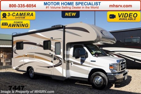/TX 7/14/14 &lt;a href=&quot;http://www.mhsrv.com/thor-motor-coach/&quot;&gt;&lt;img src=&quot;http://www.mhsrv.com/images/sold-thor.jpg&quot; width=&quot;383&quot; height=&quot;141&quot; border=&quot;0&quot; /&gt;&lt;/a&gt; 2014 CLOSEOUT! If you purchase now through July 31st, 2014 MHSRV will donate $1,000 to the Intrepid Fallen Heroes Fund adding to our now more than $265,000 already raised!  &lt;object width=&quot;400&quot; height=&quot;300&quot;&gt;&lt;param name=&quot;movie&quot; value=&quot;//www.youtube.com/v/zb5_686Rceo?version=3&amp;amp;hl=en_US&quot;&gt;&lt;/param&gt;&lt;param name=&quot;allowFullScreen&quot; value=&quot;true&quot;&gt;&lt;/param&gt;&lt;param name=&quot;allowscriptaccess&quot; value=&quot;always&quot;&gt;&lt;/param&gt;&lt;embed src=&quot;//www.youtube.com/v/zb5_686Rceo?version=3&amp;amp;hl=en_US&quot; type=&quot;application/x-shockwave-flash&quot; width=&quot;400&quot; height=&quot;300&quot; allowscriptaccess=&quot;always&quot; allowfullscreen=&quot;true&quot;&gt;&lt;/embed&gt;&lt;/object&gt;  For Lowest Price &amp; Largest Selection Visit the #1 Volume Selling Dealer in the World at MHSRV .com or Call 800-335-6054.  MSRP $89,011. New 2014 Thor Motor Coach Four Winds Class C RV. Model 24C with slide-out, Ford E-350 chassis &amp; Ford Triton V-10 engine. This unit measures approximately 24 feet 11 inches in length. Optional equipment includes the all new HD-Max color exterior, cabover LED TV with DVD player, convection microwave, leatherette U-Shaped dinette, child safety tether, power vent, exterior shower, gas/electric water heater, heated holding tanks, auto transfer switch, second auxiliary battery, wheel liners, valve stem extenders, keyless entry, spare tire, electric patio awning, back-up monitor, heated remote exterior mirrors with integrated side view cameras, leatherette driver &amp; passenger captain&#39;s chairs, cockpit carpet mat and wood dash applique. The Four Winds Class C RV has an incredible list of standard features for 2014 including Mega exterior storage, an LCD TV, power windows and locks, U-shaped dinette/sleeper with seat belts, tinted coach glass, molded front cap, double door refrigerator, skylight, roof ladder, roof A/C unit, 4000 Onan Micro Quiet generator, slick fiberglass exterior, patio awning, full extension drawer glides, bedspread &amp; pillow shams and much more. FOR ADDITIONAL INFORMATION, BROCHURE, WINDOW STICKER, PHOTOS &amp; VIDEOS PLEASE VISIT MOTOR HOME SPECIALIST AT MHSRV .com or CALL 800-335-6054. At Motor Home Specialist we DO NOT charge any prep or orientation fees like you will find at other dealerships. All sale prices include a 200 point inspection, interior &amp; exterior wash &amp; detail of vehicle, a thorough coach orientation with an MHS technician, an RV Starter&#39;s kit, a nights stay in our delivery park featuring landscaped and covered pads with full hook-ups and much more! Read From Thousands of Testimonials at MHSRV .com and See What They Had to Say About Their Experience at Motor Home Specialist. WHY PAY MORE?...... WHY SETTLE FOR LESS?