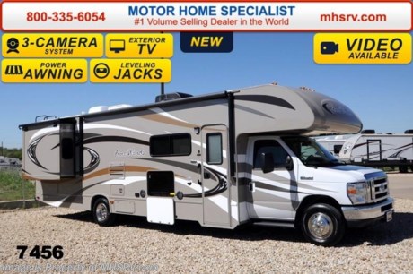 /TX 8/5/14 &lt;a href=&quot;http://www.mhsrv.com/thor-motor-coach/&quot;&gt;&lt;img src=&quot;http://www.mhsrv.com/images/sold-thor.jpg&quot; width=&quot;383&quot; height=&quot;141&quot; border=&quot;0&quot;/&gt;&lt;/a&gt; 2014 CLOSEOUT! If you purchase now through July 31st, 2014 MHSRV will donate $1,000 to the Intrepid Fallen Heroes Fund adding to our now more than $265,000 already raised!  &lt;object width=&quot;400&quot; height=&quot;300&quot;&gt;&lt;param name=&quot;movie&quot; value=&quot;//www.youtube.com/v/zb5_686Rceo?version=3&amp;amp;hl=en_US&quot;&gt;&lt;/param&gt;&lt;param name=&quot;allowFullScreen&quot; value=&quot;true&quot;&gt;&lt;/param&gt;&lt;param name=&quot;allowscriptaccess&quot; value=&quot;always&quot;&gt;&lt;/param&gt;&lt;embed src=&quot;//www.youtube.com/v/zb5_686Rceo?version=3&amp;amp;hl=en_US&quot; type=&quot;application/x-shockwave-flash&quot; width=&quot;400&quot; height=&quot;300&quot; allowscriptaccess=&quot;always&quot; allowfullscreen=&quot;true&quot;&gt;&lt;/embed&gt;&lt;/object&gt; For Lowest Price &amp; Largest Selection Visit the #1 Volume Selling Dealer in the World at MHSRV .com or Call 800-335-6054. MSRP $106,605. New 2014 Thor Motor Coach Four Winds Class C RV. Model 31L with Ford E-450 chassis, Ford Triton V-10 engine and measures approximately 32 feet 7 inches in length.  The Four Winds 31L features the Premier Package which includes solid surface kitchen countertop with pressed dinette top, roller shades, power charging center for electronics, enclosed area for sewer tank valves, water filter system, LED ceiling lights, black tank flush, 30 inch over the range microwave and exterior speakers. Optional equipment includes the HD-Max exterior, exterior entertainment center, child safety tether, 12V attic fan, upgraded 15.0 BTU A/C, exterior shower, second auxiliary battery, spare tire, hydraulic leveling jacks, heated exterior mirrors with integrated side view cameras, power driver&#39;s chair, cockpit carpet mat, wood dash appliqu&#233; as well as leatherette driver and passenger captain&#39;s chairs. The Four Winds 31L Class C RV has an incredible list of standard features including power windows and locks, mid-ship TV with DVD player, bedroom LED TV with DVD player, 3 burner high output range top with oven, gas/electric water heater, holding tanks with heat pads, auto transfer switch, wheel liners, valve stem extenders, keyless entry, automatic electric patio awning, back-up monitor, double door refrigerator, roof ladder, 4000 Onan Micro Quiet generator, slick fiberglass exterior, full extension drawer glides, bedspread &amp; pillow shams and much more. FOR ADDITIONAL INFORMATION, BROCHURE, WINDOW STICKER, PHOTOS &amp; VIDEOS PLEASE VISIT MOTOR HOME SPECIALIST AT MHSRV .com or CALL 800-335-6054. At Motor Home Specialist we DO NOT charge any prep or orientation fees like you will find at other dealerships. All sale prices include a 200 point inspection, interior &amp; exterior wash &amp; detail of vehicle, a thorough coach orientation with an MHS technician, an RV Starter&#39;s kit, a nights stay in our delivery park featuring landscaped and covered pads with full hook-ups and much more! Read From Thousands of Testimonials at MHSRV .com and See What They Had to Say About Their Experience at Motor Home Specialist. WHY PAY MORE?...... WHY SETTLE FOR LESS?