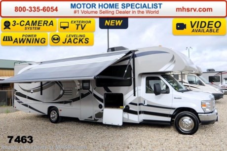 /AZ 7/14/14 &lt;a href=&quot;http://www.mhsrv.com/thor-motor-coach/&quot;&gt;&lt;img src=&quot;http://www.mhsrv.com/images/sold-thor.jpg&quot; width=&quot;383&quot; height=&quot;141&quot; border=&quot;0&quot; /&gt;&lt;/a&gt; 2014 CLOSEOUT! Receive a $1,000 VISA Gift Card with purchase from Motor Home Specialist while supplies last!  &lt;object width=&quot;400&quot; height=&quot;300&quot;&gt;&lt;param name=&quot;movie&quot; value=&quot;//www.youtube.com/v/zb5_686Rceo?version=3&amp;amp;hl=en_US&quot;&gt;&lt;/param&gt;&lt;param name=&quot;allowFullScreen&quot; value=&quot;true&quot;&gt;&lt;/param&gt;&lt;param name=&quot;allowscriptaccess&quot; value=&quot;always&quot;&gt;&lt;/param&gt;&lt;embed src=&quot;//www.youtube.com/v/zb5_686Rceo?version=3&amp;amp;hl=en_US&quot; type=&quot;application/x-shockwave-flash&quot; width=&quot;400&quot; height=&quot;300&quot; allowscriptaccess=&quot;always&quot; allowfullscreen=&quot;true&quot;&gt;&lt;/embed&gt;&lt;/object&gt; For Lowest Price &amp; Largest Selection Visit the #1 Volume Selling Dealer in the World at MHSRV .com or Call 800-335-6054. MSRP $105,563. New 2014 Thor Motor Coach Chateau Class C RV. Model 31F with Ford E-450 chassis, Ford Triton V-10 engine and measures approximately 32 feet 7 inches in length.  The Chateau 31F features the Premier Package which includes solid surface kitchen countertop with pressed dinette top, roller shades, power charging center for electronics, enclosed area for sewer tank valves, water filter system, LED ceiling lights, black tank flush, 30 inch over the range microwave and exterior speakers. Additional optional equipment includes the HD-Max colored sidewall exterior, bedroom LED TV with DVD player, exterior entertainment center, leatherette sofa, child safety tether, 12V attic fan, upgraded 15.0 BTU A/C, exterior shower, second auxiliary battery, spare tire, hydraulic leveling jacks, heated exterior mirrors with integrated side view cameras, power driver&#39;s chair, cockpit carpet mat, wood dash appliqu&#233; as well as leatherette driver and passenger captain&#39;s chairs. The Chateau 31F Class C RV has an incredible list of standard features including power windows and locks, large cab over TV with DVD player, 3 burner high output range top with oven, gas/electric water heater, holding tanks with heat pads, auto transfer switch, wheel liners, valve stem extenders, keyless entry, automatic electric patio awning, back-up monitor, double door refrigerator, roof ladder, 4000 Onan Micro Quiet generator, full extension drawer glides, designer bedspread &amp; pillow shams and much more. FOR ADDITIONAL INFORMATION, BROCHURE, WINDOW STICKER, PHOTOS &amp; VIDEOS PLEASE VISIT MOTOR HOME SPECIALIST AT MHSRV .com or CALL 800-335-6054. At Motor Home Specialist we DO NOT charge any prep or orientation fees like you will find at other dealerships. All sale prices include a 200 point inspection, interior &amp; exterior wash &amp; detail of vehicle, a thorough coach orientation with an MHS technician, an RV Starter&#39;s kit, a nights stay in our delivery park featuring landscaped and covered pads with full hook-ups and much more! Read From Thousands of Testimonials at MHSRV .com and See What They Had to Say About Their Experience at Motor Home Specialist. WHY PAY MORE?...... WHY SETTLE FOR LESS?