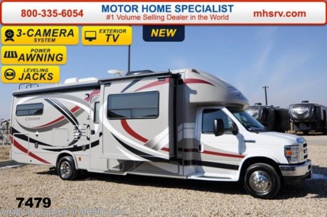 /TX 8/5/14 &lt;a href=&quot;http://www.mhsrv.com/thor-motor-coach/&quot;&gt;&lt;img src=&quot;http://www.mhsrv.com/images/sold-thor.jpg&quot; width=&quot;383&quot; height=&quot;141&quot; border=&quot;0&quot;/&gt;&lt;/a&gt; 2014 CLOSEOUT! Receive a $1,000 VISA Gift Card with purchase from Motor Home Specialist while supplies last!  &lt;object width=&quot;400&quot; height=&quot;300&quot;&gt;&lt;param name=&quot;movie&quot; value=&quot;http://www.youtube.com/v/_D_MrYPO4yY?version=3&amp;amp;hl=en_US&quot;&gt;&lt;/param&gt;&lt;param name=&quot;allowFullScreen&quot; value=&quot;true&quot;&gt;&lt;/param&gt;&lt;param name=&quot;allowscriptaccess&quot; value=&quot;always&quot;&gt;&lt;/param&gt;&lt;embed src=&quot;http://www.youtube.com/v/_D_MrYPO4yY?version=3&amp;amp;hl=en_US&quot; type=&quot;application/x-shockwave-flash&quot; width=&quot;400&quot; height=&quot;300&quot; allowscriptaccess=&quot;always&quot; allowfullscreen=&quot;true&quot;&gt;&lt;/embed&gt;&lt;/object&gt;  MSRP $114,657. New 2014 Chateau Citation B+ RV Model 29TB. This RV measures approximately 31&#39; 7&quot; in length with Ford E-450 chassis &amp; Ford Triton V-10 engine. Optional equipment includes the Scarlet HD-Max, power driver&#39;s chair, attic fan, 15.0 BTU ducted roof A/C unit, hydraulic leveling jacks, child seat tether, heated holding tanks, spare tire, exterior entertainment system and second auxiliary battery. For complete details visit Motor Home Specialist at MHSRV .com or 800-335-6054. At Motor Home Specialist we DO NOT charge any prep or orientation fees like you will find at other dealerships. All sale prices include a 200 point inspection, interior &amp; exterior wash &amp; detail of vehicle, a thorough coach orientation with an MHS technician, an RV Starter&#39;s kit, a nights stay in our delivery park featuring landscaped and covered pads with full hook-ups and much more! Read From Thousands of Testimonials at MHSRV .com and See What They Had to Say About Their Experience at Motor Home Specialist. WHY PAY MORE?...... WHY SETTLE FOR LESS?