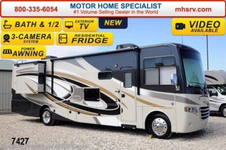 /TX 7/14 &lt;a href=&quot;http://www.mhsrv.com/thor-motor-coach/&quot;&gt;&lt;img src=&quot;http://www.mhsrv.com/images/sold-thor.jpg&quot; width=&quot;383&quot; height=&quot;141&quot; border=&quot;0&quot;/&gt;&lt;/a&gt; 2014 CLOSEOUT! If you purchase now through July 31st, 2014 MHSRV will donate $1,000 to the Intrepid Fallen Heroes Fund adding to our now more than $265,000 already raised!  &lt;object width=&quot;400&quot; height=&quot;300&quot;&gt;&lt;param name=&quot;movie&quot; value=&quot;//www.youtube.com/v/43jBXBFPE9s?version=3&amp;amp;hl=en_US&quot;&gt;&lt;/param&gt;&lt;param name=&quot;allowFullScreen&quot; value=&quot;true&quot;&gt;&lt;/param&gt;&lt;param name=&quot;allowscriptaccess&quot; value=&quot;always&quot;&gt;&lt;/param&gt;&lt;embed src=&quot;//www.youtube.com/v/43jBXBFPE9s?version=3&amp;amp;hl=en_US&quot; type=&quot;application/x-shockwave-flash&quot; width=&quot;400&quot; height=&quot;300&quot; allowscriptaccess=&quot;always&quot; allowfullscreen=&quot;true&quot;&gt;&lt;/embed&gt;&lt;/object&gt; 
&lt;object width=&quot;400&quot; height=&quot;300&quot;&gt;&lt;param name=&quot;movie&quot; value=&quot;http://www.youtube.com/v/_D_MrYPO4yY?version=3&amp;amp;hl=en_US&quot;&gt;&lt;/param&gt;&lt;param name=&quot;allowFullScreen&quot; value=&quot;true&quot;&gt;&lt;/param&gt;&lt;param name=&quot;allowscriptaccess&quot; value=&quot;always&quot;&gt;&lt;/param&gt;&lt;embed src=&quot;http://www.youtube.com/v/_D_MrYPO4yY?version=3&amp;amp;hl=en_US&quot; type=&quot;application/x-shockwave-flash&quot; width=&quot;400&quot; height=&quot;300&quot; allowscriptaccess=&quot;always&quot; allowfullscreen=&quot;true&quot;&gt;&lt;/embed&gt;&lt;/object&gt;
MSRP $144,833. The All New 2014 Thor Motor Coach Miramar 34.1 Model. This luxury class A gas motor home measures approximately 35 feet 10 inches in length and features 2 slide-outs, U-shaped dinette, side mounted flat panel TV for easy viewing when the slide-out room is in, sofa with Hide-a-Bed as well as a bath &amp; 1/2. Optional equipment includes the Tuxedo HD-Max exterior, electric overhead drop down bunk and an exterior entertainment center with TV. The 2014 Thor Motor Coach Miramar also features one of the most impressive lists of standard equipment in the RV industry including a Ford Triton V-10 engine, 5-speed automatic transmission, Ford 22 Series chassis with 22.5 Michelin tires and high polished aluminum wheels, automatic leveling system with touch pad controls, power patio awning, slide-out room awning toppers, heated/remote exterior mirrors with integrated side view cameras, side hinged baggage doors, halogen headlamps with LED accent lights, heated and enclosed holding tanks, residential refrigerator, solid surface kitchen sink, LCD TVs, DVD, 5500 Onan generator, gas/electric water heater and much more. CALL MOTOR HOME SPECIALIST at 800-335-6054 or Visit MHSRV .com FOR ADDITONAL PHOTOS, DETAILS, BROCHURE, WINDOW STICKER, VIDEOS &amp; MORE. At Motor Home Specialist we DO NOT charge any prep or orientation fees like you will find at other dealerships. All sale prices include a 200 point inspection, interior &amp; exterior wash &amp; detail of vehicle, a thorough coach orientation with an MHS technician, an RV Starter&#39;s kit, a nights stay in our delivery park featuring landscaped and covered pads with full hook-ups and much more! Read From Thousands of Testimonials at MHSRV .com and See What They Had to Say About Their Experience at Motor Home Specialist. WHY PAY MORE?...... WHY SETTLE FOR LESS? &lt;object width=&quot;400&quot; height=&quot;300&quot;&gt;&lt;param name=&quot;movie&quot; value=&quot;//www.youtube.com/v/wsGkgVdi1T8?version=3&amp;amp;hl=en_US&quot;&gt;&lt;/param&gt;&lt;param name=&quot;allowFullScreen&quot; value=&quot;true&quot;&gt;&lt;/param&gt;&lt;param name=&quot;allowscriptaccess&quot; value=&quot;always&quot;&gt;&lt;/param&gt;&lt;embed src=&quot;//www.youtube.com/v/wsGkgVdi1T8?version=3&amp;amp;hl=en_US&quot; type=&quot;application/x-shockwave-flash&quot; width=&quot;400&quot; height=&quot;300&quot; allowscriptaccess=&quot;always&quot; allowfullscreen=&quot;true&quot;&gt;&lt;/embed&gt;&lt;/object&gt;