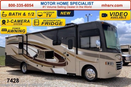 /OK 2/9/15 &lt;a href=&quot;http://www.mhsrv.com/thor-motor-coach/&quot;&gt;&lt;img src=&quot;http://www.mhsrv.com/images/sold-thor.jpg&quot; width=&quot;383&quot; height=&quot;141&quot; border=&quot;0&quot;/&gt;&lt;/a&gt;
Receive a $2,000 VISA Gift Card with purchase from Motor Home Specialist . Offer ends Feb. 28th, 2015.  &lt;object width=&quot;400&quot; height=&quot;300&quot;&gt;&lt;param name=&quot;movie&quot; value=&quot;//www.youtube.com/v/43jBXBFPE9s?version=3&amp;amp;hl=en_US&quot;&gt;&lt;/param&gt;&lt;param name=&quot;allowFullScreen&quot; value=&quot;true&quot;&gt;&lt;/param&gt;&lt;param name=&quot;allowscriptaccess&quot; value=&quot;always&quot;&gt;&lt;/param&gt;&lt;embed src=&quot;//www.youtube.com/v/43jBXBFPE9s?version=3&amp;amp;hl=en_US&quot; type=&quot;application/x-shockwave-flash&quot; width=&quot;400&quot; height=&quot;300&quot; allowscriptaccess=&quot;always&quot; allowfullscreen=&quot;true&quot;&gt;&lt;/embed&gt;&lt;/object&gt; 
&lt;object width=&quot;400&quot; height=&quot;300&quot;&gt;&lt;param name=&quot;movie&quot; value=&quot;http://www.youtube.com/v/_D_MrYPO4yY?version=3&amp;amp;hl=en_US&quot;&gt;&lt;/param&gt;&lt;param name=&quot;allowFullScreen&quot; value=&quot;true&quot;&gt;&lt;/param&gt;&lt;param name=&quot;allowscriptaccess&quot; value=&quot;always&quot;&gt;&lt;/param&gt;&lt;embed src=&quot;http://www.youtube.com/v/_D_MrYPO4yY?version=3&amp;amp;hl=en_US&quot; type=&quot;application/x-shockwave-flash&quot; width=&quot;400&quot; height=&quot;300&quot; allowscriptaccess=&quot;always&quot; allowfullscreen=&quot;true&quot;&gt;&lt;/embed&gt;&lt;/object&gt;
 #1 Volume Selling Motor Home Dealer in the World. Call 800-335-6054 or visit MHSRV .com for our Upfront &amp; Everyday Low Sale Prices!  MSRP $147,331. The New 2015 Thor Motor Coach Miramar 34.1 Model. This luxury class A gas bath &amp; 1/2 motor home measures approximately 35 feet 10 inches in length and features 2 slides, a large booth dinette, large flat panel TV, exterior entertainment center with TV and sofa w/Hide-A-Bed. Optional equipment includes the HD-Max exterior, electric overhead drop down bunk and power driver&#39;s seat. The 2015 Thor Motor Coach Miramar also features one of the most impressive lists of standard equipment in the RV industry including a Ford Triton V-10 engine, 5-speed automatic transmission, Ford 22 Series chassis with 22.5 Michelin tires and high polished aluminum wheels, automatic leveling system with touch pad controls, power patio awning with LED lights, frameless windows, slide-out room awning toppers, heated/remote exterior mirrors with integrated side view cameras, side hinged baggage doors, halogen headlamps with LED accent lights, heated and enclosed holding tanks, residential refrigerator, solid surface kitchen sink, LCD TVs, DVD, 5500 Onan generator, gas/electric water heater and much more. For additional coach information, brochure, window sticker, videos, photos, Miramar customer reviews &amp; testimonials please visit Motor Home Specialist at MHSRV .com or call 800-335-6054. At MHS we DO NOT charge any prep or orientation fees like you will find at other dealerships. All sale prices include a 200 point inspection, interior &amp; exterior wash &amp; detail of vehicle, a thorough coach orientation with an MHS technician, an RV Starter&#39;s kit, a nights stay in our delivery park featuring landscaped and covered pads with full hook-ups and much more. WHY PAY MORE?... WHY SETTLE FOR LESS? &lt;object width=&quot;400&quot; height=&quot;300&quot;&gt;&lt;param name=&quot;movie&quot; value=&quot;//www.youtube.com/v/wsGkgVdi1T8?version=3&amp;amp;hl=en_US&quot;&gt;&lt;/param&gt;&lt;param name=&quot;allowFullScreen&quot; value=&quot;true&quot;&gt;&lt;/param&gt;&lt;param name=&quot;allowscriptaccess&quot; value=&quot;always&quot;&gt;&lt;/param&gt;&lt;embed src=&quot;//www.youtube.com/v/wsGkgVdi1T8?version=3&amp;amp;hl=en_US&quot; type=&quot;application/x-shockwave-flash&quot; width=&quot;400&quot; height=&quot;300&quot; allowscriptaccess=&quot;always&quot; allowfullscreen=&quot;true&quot;&gt;&lt;/embed&gt;&lt;/object&gt;