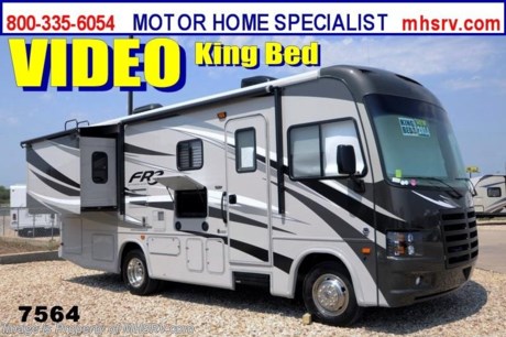 /KY 3/19/2014  *SOLD*  Receive a $1,000 VISA Gift Card with purchase at The #1 Volume Selling Motor Home Dealer in the World! Offer expires March 31st, 2013. Visit MHSRV .com or Call 800-335-6054 for complete details.  &lt;object width=&quot;400&quot; height=&quot;300&quot;&gt;&lt;param name=&quot;movie&quot; value=&quot;http://www.youtube.com/v/tQnSUaEb7no?version=3&amp;amp;hl=en_US&quot;&gt;&lt;/param&gt;&lt;param name=&quot;allowFullScreen&quot; value=&quot;true&quot;&gt;&lt;/param&gt;&lt;param name=&quot;allowscriptaccess&quot; value=&quot;always&quot;&gt;&lt;/param&gt;&lt;embed src=&quot;http://www.youtube.com/v/tQnSUaEb7no?version=3&amp;amp;hl=en_US&quot; type=&quot;application/x-shockwave-flash&quot; width=&quot;400&quot; height=&quot;300&quot; allowscriptaccess=&quot;always&quot; allowfullscreen=&quot;true&quot;&gt;&lt;/embed&gt;&lt;/object&gt; #1 Volume Selling Dealer in the World! MSRP $105,006. New 2014 Forest River FR3 model 25DS. This RV measures approximately 26 feet 10 inches in length &amp; features 2 slide-out rooms as well as a king size bed and a Ultra-Leather wrap around booth dinette. The all new FR3 is a crossover Class A motor home with all the luxuries of a Class A at the price of a Class C motor home. Optional equipment includes automatic hydraulic leveling jacks, exterior entertainment center with Bluetooth capability and a second auxiliary battery. The FR3 has an impressive list of standard features that includes a Ford Triton V-10 engine, power fold-away overhead bunk, LED TV with DVD player, brushed nickel hardware and plumbing fixtures, roller shade window treatments, Arctic Pack w/ Enclosed Tanks, 1-Piece windshield for panoramic view, valve stem extenders, color LCD back-up monitor with side view cameras, power front sun shade, Ultra Leather driver and passenger seating, exterior shower, power patio awning, &quot;SUPER STORAGE&quot; rear cargo compartment and much more. FOR ADDITIONAL PHOTOS, INFORMATION, WINDOW STICKER, BROCHURE AND MORE visit Motor Home Specialist at MHSRV .com or call 800-335-6054. At Motor Home Specialist we DO NOT charge any prep or orientation fees like you will find at other dealerships. All sale prices include a 200 point inspection, interior &amp; exterior wash &amp; detail of vehicle, a thorough coach orientation with an MHS technician, an RV Starter&#39;s kit, a nights stay in our delivery park featuring landscaped and covered pads with full hook-ups and much more! Read From Thousands of Testimonials at MHSRV .com and See What They Had to Say About Their Experience at Motor Home Specialist. WHY PAY MORE?...... WHY SETTLE FOR LESS?

&lt;object width=&quot;400&quot; height=&quot;300&quot;&gt;&lt;param name=&quot;movie&quot; value=&quot;http://www.youtube.com/v/Pu7wgPgva2o?version=3&amp;amp;hl=en_US&quot;&gt;&lt;/param&gt;&lt;param name=&quot;allowFullScreen&quot; value=&quot;true&quot;&gt;&lt;/param&gt;&lt;param name=&quot;allowscriptaccess&quot; value=&quot;always&quot;&gt;&lt;/param&gt;&lt;embed src=&quot;http://www.youtube.com/v/Pu7wgPgva2o?version=3&amp;amp;hl=en_US&quot; type=&quot;application/x-shockwave-flash&quot; width=&quot;400&quot; height=&quot;300&quot; allowscriptaccess=&quot;always&quot; allowfullscreen=&quot;true&quot;&gt;&lt;/embed&gt;&lt;/object&gt;