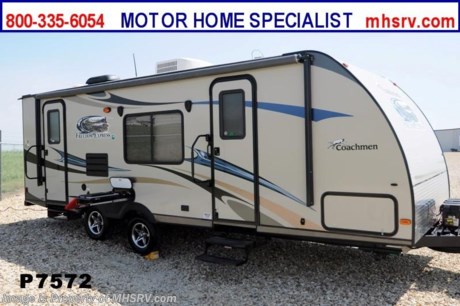 SOLD /TX 9/11/2013 Used Coachmen RV for Sale- 2013 Coachmen Freedom Express (242RBS) is approximately 24 feet in length with slide-out, power patio awning, electric/gas water heater, pass-thru storage, aluminum wheels, exterior grill, exterior shower, booth converts to sleeper, sofa with jack knife sleeper, night shades, microwave, 3 burner range with oven, refrigerator, all in 1 bath, queen size bed, glass door shower, ducted A/C system and a LCD TV with CD/DVD player.  For additional information and photos please visit Motor Home Specialist at www.MHSRV .com or call 800-335-6054.