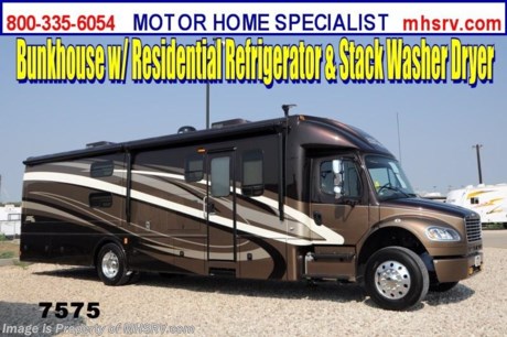 /tx 11/25/2013 &lt;a href=&quot;http://www.mhsrv.com/coachmen-rv/&quot;&gt;&lt;img src=&quot;http://www.mhsrv.com/images/sold-coachmen.jpg&quot; width=&quot;383&quot; height=&quot;141&quot; border=&quot;0&quot; /&gt;&lt;/a&gt; YEAR END CLOSE-OUT! Purchase this unit anytime before Dec. 30th, 2013 and receive a $2,000 VISA Gift Card. MHSRV will also Donate $1,000 to Cook Children&#39;s. Complete details at MHSRV .com or 800-335-6054. &lt;object width=&quot;400&quot; height=&quot;300&quot;&gt;&lt;param name=&quot;movie&quot; value=&quot;http://www.youtube.com/v/fBpsq4hH-Ws?version=3&amp;amp;hl=en_US&quot;&gt;&lt;/param&gt;&lt;param name=&quot;allowFullScreen&quot; value=&quot;true&quot;&gt;&lt;/param&gt;&lt;param name=&quot;allowscriptaccess&quot; value=&quot;always&quot;&gt;&lt;/param&gt;&lt;embed src=&quot;http://www.youtube.com/v/fBpsq4hH-Ws?version=3&amp;amp;hl=en_US&quot; type=&quot;application/x-shockwave-flash&quot; width=&quot;400&quot; height=&quot;300&quot; allowscriptaccess=&quot;always&quot; allowfullscreen=&quot;true&quot;&gt;&lt;/embed&gt;&lt;/object&gt;MSRP $282,267. 2014 DynaMax DX3. Perhaps the most luxurious Super C bunk model motor home on the market! This Model 37BHHD has 2 slides and options include the upgraded 9.0L Cummins 350HP diesel engine with 1,000 lbs. of torque &amp; massive 33,000 lb. Freightliner M-2 chassis with 20,000 lb. hitch. Also the Smokey Topaz full body exterior 4-Color package, Smokey Topaz interior, 2 bunk CD/DVD players, stackable washer dryer, 8 KW Onan diesel generator and MCD blinds. The DX3 also features a Early American Cherry wood package, an exterior LCD TV &amp; entertainment center, king size Serta Mattress, Jacobs C-Brake with low/off/high dash switch, Allison transmission, air brakes with 4 wheel ABS, twin 50 gallon aluminum fuel tanks, electric power windows, 4 point fully automatic hydraulic leveling jacks, remote keyless pad at entry door, 40 inch LCD TV in the living area, Blue-Ray home theater system, In-Motion satellite, Flush mounted LED ceiling lights, solid surface countertops, convection microwave, Frigidaire 23 Cu. Ft. residential french door refrigerator with pull out freezer drawer with water and ice dispenser, touch screen premium AM/FM/CD/DVD radio, GPS with color monitor, color back-up camera, two color side view cameras and a 1,800 Watt inverter. The DX3 bunk house model measures approximately 39 feet 2 inches in length. To find out more about this incredible luxury motor coach please feel free to visit MHSRV .com or call Motor Home Specialist at 800-335-6054. At Motor Home Specialist we DO NOT charge any prep or orientation fees like you will find at other dealerships. All sale prices include a 200 point inspection, interior &amp; exterior wash &amp; detail of vehicle, a thorough coach orientation with an MHS technician, an RV Starter&#39;s kit, a nights stay in our delivery park featuring landscaped and covered pads with full hook-ups and much more! Read From Thousands of Testimonials at MHSRV .com and See What They Had to Say About Their Experience at Motor Home Specialist. WHY PAY MORE?...... WHY SETTLE FOR LESS?