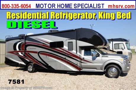 /FL 1/4/2014 &lt;a href=&quot;http://www.mhsrv.com/thor-motor-coach/&quot;&gt;&lt;img src=&quot;http://www.mhsrv.com/images/sold-thor.jpg&quot; width=&quot;383&quot; height=&quot;141&quot; border=&quot;0&quot; /&gt;&lt;/a&gt; YEAR END CLOSE-OUT! Purchase this unit anytime before Dec. 30th, 2013 and receive a $1,000 VISA Gift Card. MHSRV will also Donate $1,000 to Cook Children&#39;s. Complete details at MHSRV .com or 800-335-6054. For the Lowest Price &amp; Largest Selection Visit Motor Home Specialist, the #1 Volume Selling Dealer in the World!  &lt;object width=&quot;400&quot; height=&quot;300&quot;&gt;&lt;param name=&quot;movie&quot; value=&quot;//www.youtube.com/v/U2vRrY8X8lc?hl=en_US&amp;amp;version=3&quot;&gt;&lt;/param&gt;&lt;param name=&quot;allowFullScreen&quot; value=&quot;true&quot;&gt;&lt;/param&gt;&lt;param name=&quot;allowscriptaccess&quot; value=&quot;always&quot;&gt;&lt;/param&gt;&lt;embed src=&quot;//www.youtube.com/v/U2vRrY8X8lc?hl=en_US&amp;amp;version=3&quot; type=&quot;application/x-shockwave-flash&quot; width=&quot;400&quot; height=&quot;300&quot; allowscriptaccess=&quot;always&quot; allowfullscreen=&quot;true&quot;&gt;&lt;/embed&gt;&lt;/object&gt;

#1 Volume Selling Dealer in the World!  MSRP $161,102. 2014 Thor Motor Coach 35SK Super C model motor home with 2 slides. This unit is powered by the powerful 300 HP Powerstroke 6.7L diesel engine with 660 lb. ft. of torque. It rides on a Ford F-550 chassis with a 6-speed automatic transmission and boast a big 10,000 lb. hitch, rear pass-thru MEGA-Storage, extreme duty 4 wheel ABS disc brakes, exterior entertainment center and an electronic brake controller integrated into the dash. Options include the beautiful Cabernet Metallic full body paint exterior, Vintage Maple cabinetry, 12V attic fan, 50 inch cab over TV and an upgraded 6.0 KW Onan diesel generator. The Chateau 35SK is approximately 35 feet 11 inches long and also features a plush booth dinette and 70 inch sofa with air bed, (2) roof air conditioners, gel coat fiberglass exterior, power patio awning, automatic hydraulic leveling system, residential refrigerator, house inverter, 30 inch over the range microwave, back-up monitor with side view cameras, remote heated exterior mirrors, power windows and locks, leatherette driver &amp; passenger captain&#39;s chairs, fiberglass running boards, keyless cab entry, valve stem extenders, soft touch ceilings, bedroom LCD TV with DVD player, large LCD TV with DVD player in the living area on a swivel, heated holding tanks and a king sized bed with upgraded mattress. Motor Home Specialist is the #1 Thor Motor Coach Dealer in the World. For additional information about this incredible Super C motor home please feel free to visit MHSRV .com or call Motor Home Specialist at 800-335-6054. At Motor Home Specialist we DO NOT charge any prep or orientation fees like you will find at other dealerships. All sale prices include a 200 point inspection, interior &amp; exterior wash &amp; detail of vehicle, a thorough coach orientation with an MHS technician, an RV Starter&#39;s kit, a nights stay in our delivery park featuring landscaped and covered pads with full hook-ups and much more! Read From Thousands of Testimonials at MHSRV .com and See What They Had to Say About Their Experience at Motor Home Specialist. WHY PAY MORE?...... WHY SETTLE FOR LESS?