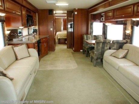 &lt;a href=&quot;http://www.mhsrv.com/other-rvs-for-sale/fleetwood-rvs/&quot;&gt;&lt;img src=&quot;http://www.mhsrv.com/images/sold-fleetwood.jpg&quot; width=&quot;383&quot; height=&quot;141&quot; border=&quot;0&quot; /&gt;&lt;/a&gt;
2006 Fleetwood Discovery 39&#39; with 3 slides, model 39S, Caterpillar 330 hp diesel engine, Allison 6 speed transmission, Onan 7.5 quiet diesel generator with AGS, Freightliner chassis, air ride, air brakes, Xantrex inverter, Power Gear leveling system, back up camera, cruise control, tilt/telescoping wheel, power visors, cab fans, power mirrors with heat, power door locks, AM/FM stereo with CD player, power leather seats, 2 large TVs, VCR, Panasonic surround sound with DVD player, convection/microwave, stovetop with oven, 4 door refrigerator with water in door,  central vacuum, gas/electric water heater, EMS, dual pane glass, day/night shades, 2 leather sofa sleepers, coffee maker, dinette table and chairs with 2 additional chairs, soft touch vinyl ceilings, solid surface counters, queen select comfort mattress, power patio and entry door awning, 50 amp service, roof ladder, power entrance steps, aluminum wheels, gravel shield, bra, exterior shower, solar panel, air horns, keyless entry, slide out awning toppers, dual ducted roof A/Cs with heat pumps, non smoker, no pets, ONLY 11K MILES and much more. 