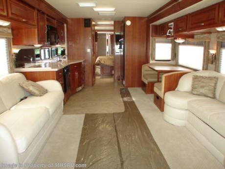 &lt;a href=&quot;http://www.mhsrv.com/other-rvs-for-sale/fleetwood-rvs/&quot;&gt;&lt;img src=&quot;http://www.mhsrv.com/images/sold-fleetwood.jpg&quot; width=&quot;383&quot; height=&quot;141&quot; border=&quot;0&quot; /&gt;&lt;/a&gt;
2006 Fleetwood Discovery 39&#39; W/ 3 Slides, model 39S. This RV comes equipped with a 330HP diesel engine, Allison 6-speed transmission, Onan 7.5K quiet diesel generator, 2000 watt inverter, Power Gear coach levelers, Trac-Vision SF fully automatic satellite, dual ducted roof A/C units, aluminum wheels, full air ride suspension, air brakes, brake retarder, rear vision monitor with audio, EMS, keyless entry, power sun visors, A&amp;E power patio &amp; entry door awnings, tilt-telescopic wheel, chrome power remote mirrors with defrost, Flexsteel&#39;s leather pilot &amp; co-pilot seats with electric controls &amp; heat settings, (3) TVs, DVD/VCR combo, hide-a-bed sofa sleeper, booth dinette sleeper, day/night shades throughout, 7&#39; ceilings, dual pane windows, Corian solid surface counters, four door refrigerator with ice maker, convection/microwave, three burner range with oven, WASHER/DRYER COMBO, split bath with private toilet, shower, Sleep Number mattress, rear wardrobe closet, basement storage, MINI-KITCHEN IN STORAGE BAYS WITH SINK &amp; REFRIGERATOR, 10K hitch receiver, roof ladder, solar panel, roof mounted air horns, spot light, 10 gallon water heater, slide-out topper awnings, non-smoker, and 13K miles. This RV has been fully detailed, serviced, and is ready to roll. 