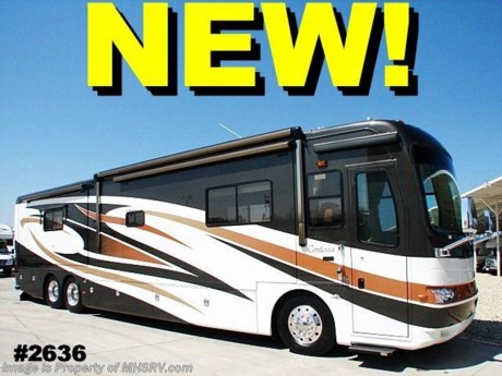 &lt;a href=&quot;http://www.mhsrv.com/other-rvs-for-sale/beaver-rv/&quot;&gt;&lt;img src=&quot;http://www.mhsrv.com/images/sold-beaver.jpg&quot; width=&quot;383&quot; height=&quot;141&quot; border=&quot;0&quot; /&gt;&lt;/a&gt;
Sold Monaco RVs - 11/07/08 - New RV 30% OFF M.S.R.P. Was $341,055 - Now only $238,739. 2008 Beaver Contessa W/4 Slides by Monaco. 42 Rome IV. Features include: 425 HP Caterpillar diesel, 10,000 Onan diesel generator on power slide tray, 10-airbag Roadmaster chassis, one piece fiberglass roof, one piece windshield, power chrome mirrors, deluxe full body paint, 3M film front mask, full length mud flap, power step well cover, Sirius satellite ready radio, air horns, home theater system w/DVD, power seats with power footrest on passenger seat, power sun visors, power gas/brake pedals, hardwood cabinetry, solid surface counters, LCD TV in bedroom, 32&quot; LCD TV in Cockpit, power cord reel, 2000 watt inverter, multi-plex lighting, 3-roof A/C units, Aqua Hot heating system, dual pane glass, keyless entry, power patio and entry door awning and much more. In addition to this impressive list of standard equipment this coach also has the optional slide-out cargo tray, air leveling, 3-Camera rear vision system, GPS, power water hose reel, 14CF refrigerator with ice maker, DVD in bedroom, central vacuum, stainless steel package, stack washer/dryer, ceiling fan in bedroom, full tile living room, king bed with air mattress, hide-a-bed sofa with air mattress, Leather Euro Chair with computer desk, RV Sani-Con drainage system and bedroom window awning. Sale price includes all rebates and incentives that may apply unless otherwise specified. 