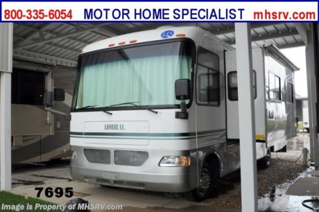 Used Holiday Rambler RV for Sale- 2006 Holiday Rambler Admiral SE with 2 slides and 49,295 miles. /TX 9/11/2013 &lt;a href=&quot;http://www.mhsrv.com/holiday-rambler-rv/&quot;&gt;&lt;img src=&quot;http://www.mhsrv.com/images/sold-holidayrambler.jpg&quot; width=&quot;383&quot; height=&quot;141&quot; border=&quot;0&quot; /&gt;&lt;/a&gt; This RV is approximately 30 feet in length with a Ford engine, Ford chassis, Onan generator, patio awning, slide-out room toppers, electric/gas water heater, exterior shower, automatic hydraulic leveling system, 4K. hitch, back up camera, workstation in bedroom, all in 1 bath, ducted roof A/C and 2 LCD TVs. For additional information and photos please visit Motor Home Specialist at www.MHSRV .com or call 800-335-6054.