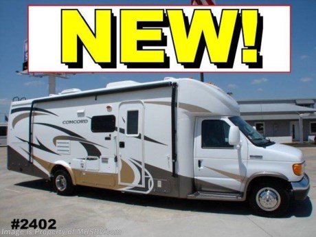 &lt;a href=&quot;http://www.mhsrv.com/inventory_mfg.asp?brand_id=113&quot;&gt;&lt;img src=&quot;http://www.mhsrv.com/images/sold-coachmen.jpg&quot; width=&quot;383&quot; height=&quot;141&quot; border=&quot;0&quot; /&gt;&lt;/a&gt;
class b rv - sold 12/31/08 - 37% OFF M.S.R.P. Was $92,989 - Now only $58,583. This unit is now eligible for an Additional $2,000 Red Tag Discount through Dec. 31st 2008. Call for details. Some restrictions apply. New 2008 Coachmen Concord W/2 slides. Model 275DS RV Floorplan. This incredible new coach is powered by the Ford V-10 engine on the E-450 chassis. This unit also features a 4K Onan generator, back-up monitor, air assist suspension, 13.5K BTU ducted roof A/C, power windows &amp; locks, cruise control, tilt wheel, power remote exterior mirrors with defrost, AM/FM/WB/CD dash stereo, Lakeside Maple cabinetry, 26&quot; LCD TV in front with DVD player, Bose Wave Radio sound system, cedar lined wardrobe closets, Coachmen Command center, U-shaped dinette, high visibility LED exterior driving/running lights, exterior entertainment center, fiberglass running boards, patio awning, exclusive Water Works utility panel and much more. In addition to this impressive list of standards this Concord also has the optional Dual RV battery pack, Power entrance step, stainless steel wheel inserts, Max Air Vents and much more. Sale price includes all factory rebates or incentives that may apply unless otherwise specified. 
